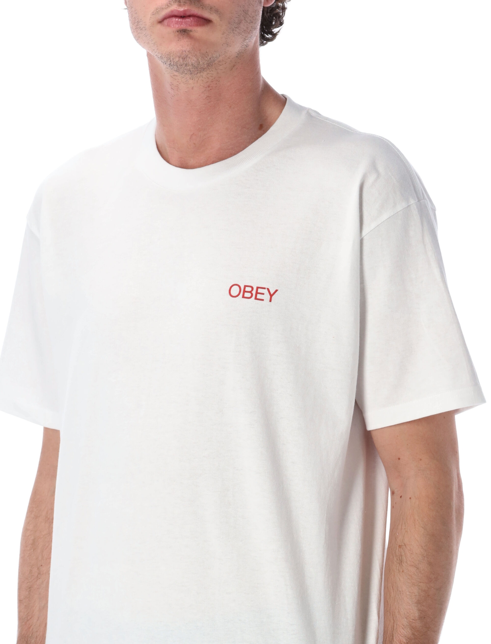 [OBEY] T-shirts Short Sleeve SS26 165264299WHITE