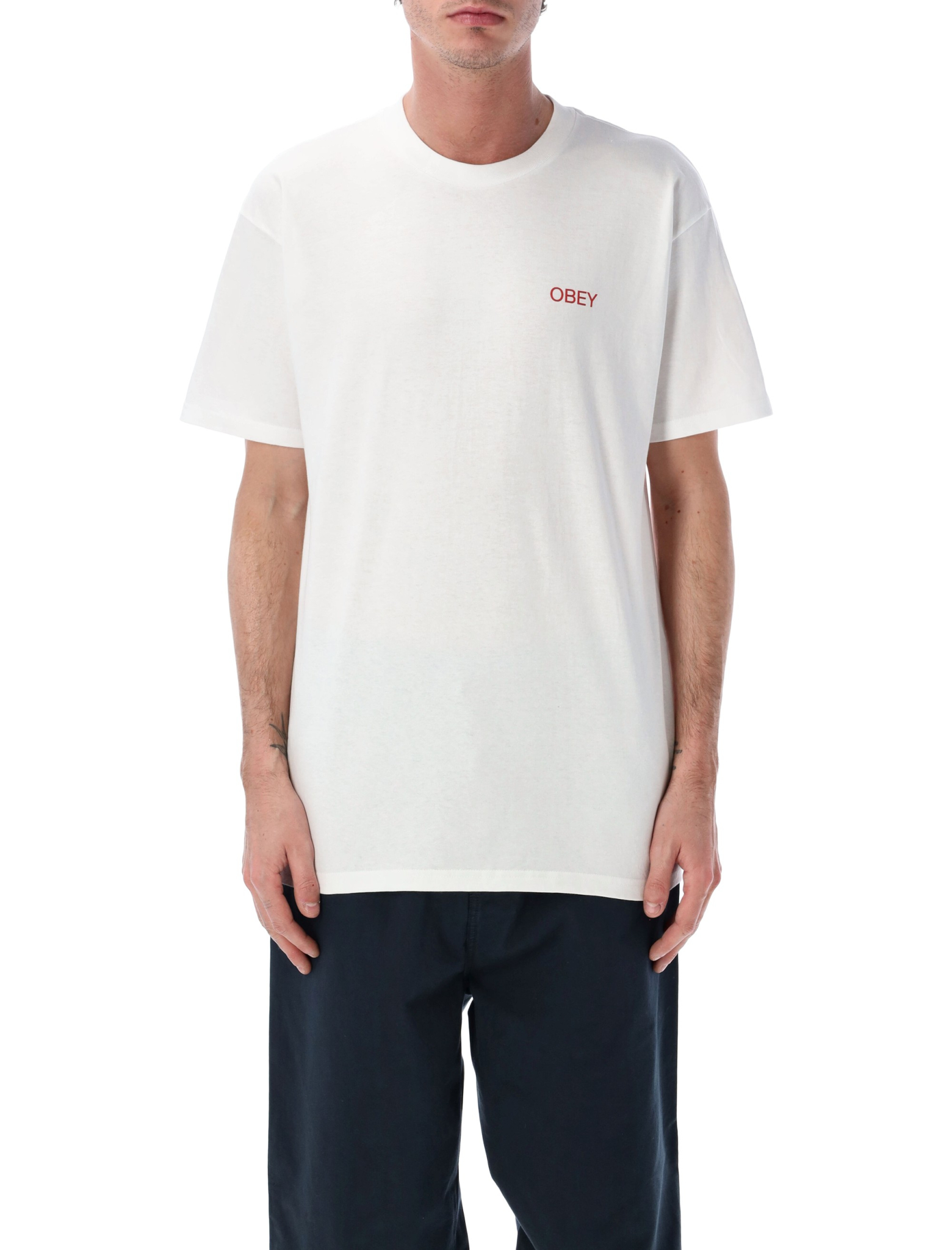 [OBEY] T-shirts Short Sleeve SS26 165264299WHITE
