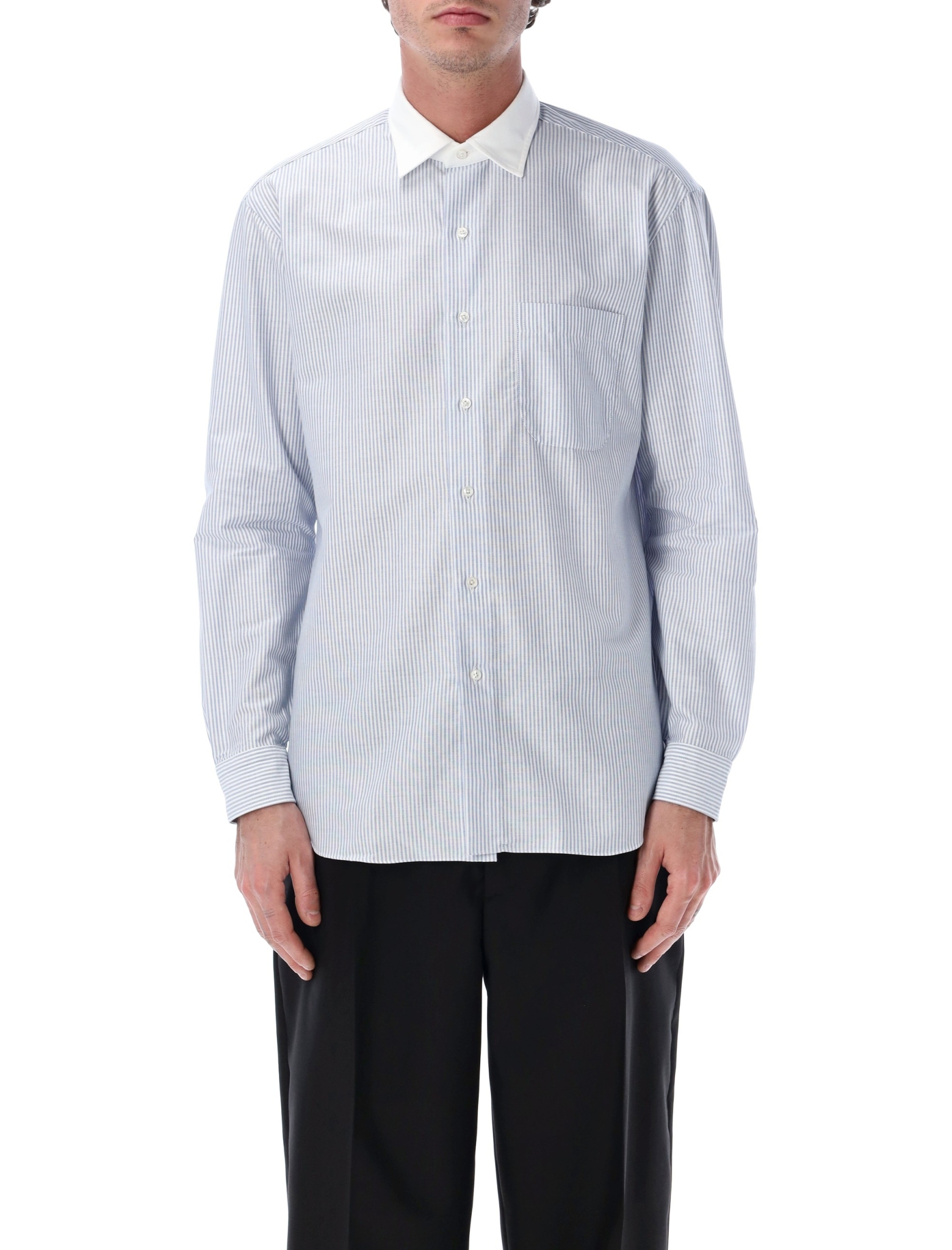 [SALVATORE PICCOLO] Shirts Long Sleeve SS26 ALBERTOLS24AZ4