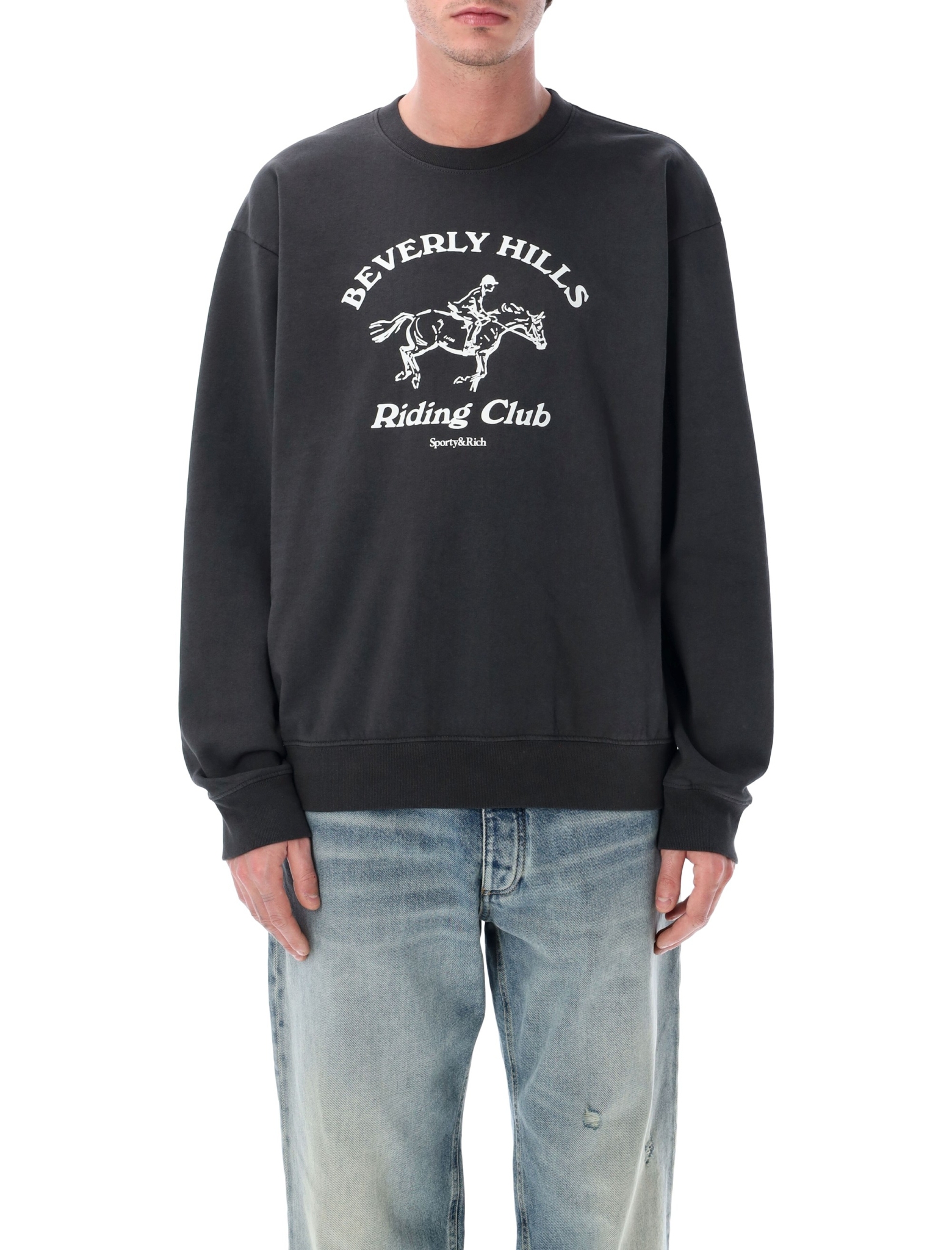 [SPORTY & RICH] Sweatshirt SS26 ST07164255BA02FADED BLAC