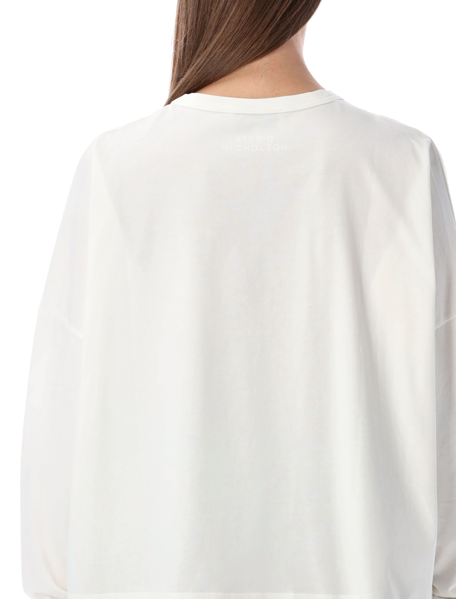 [Studio Nicholson] T-shirts Long Sleeve SS26 LOOP1618OPTIC WHIT