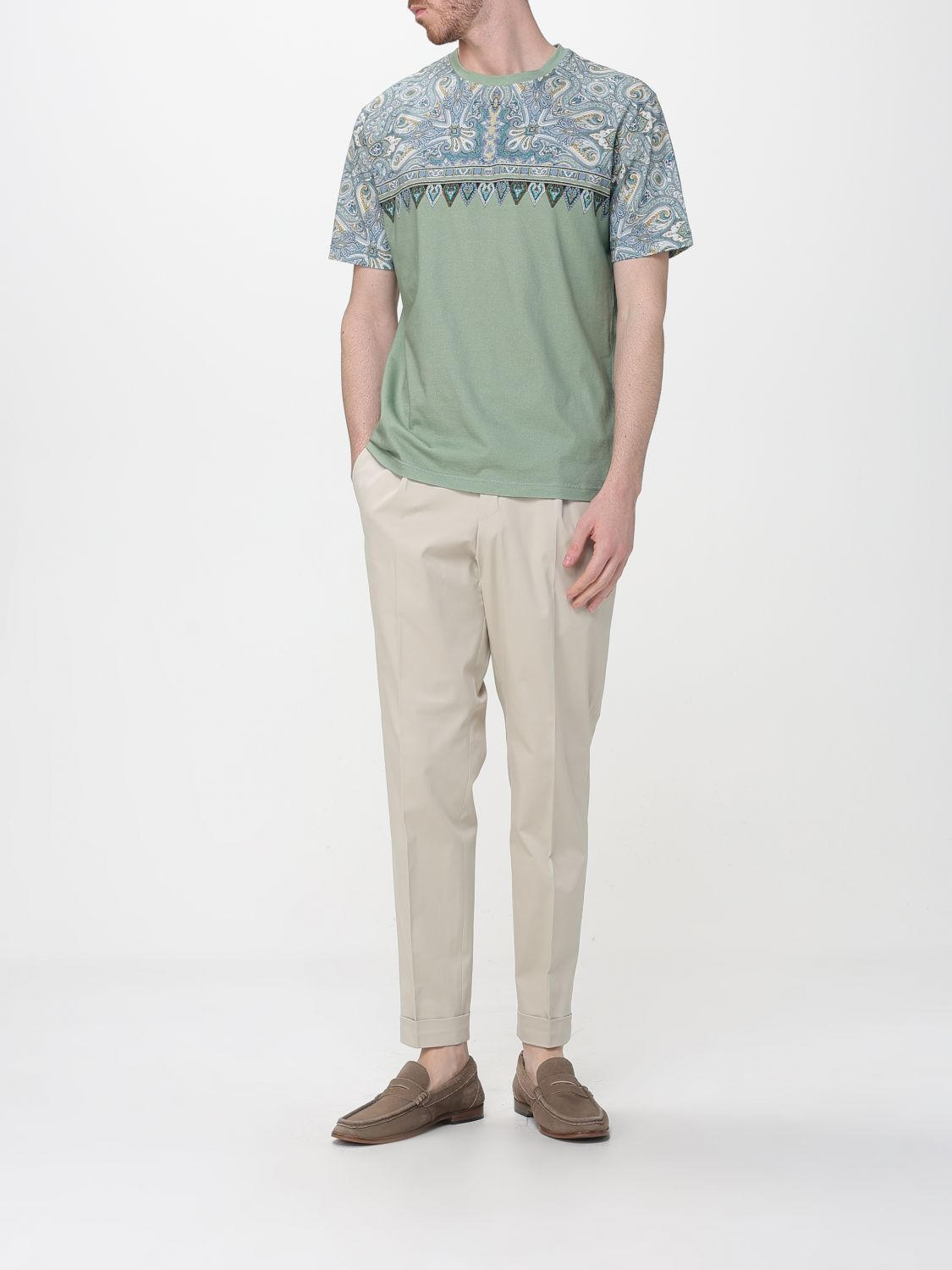 [Etro] T-shirts Short Sleeve SS26 MRMA0002AKI12 X0890