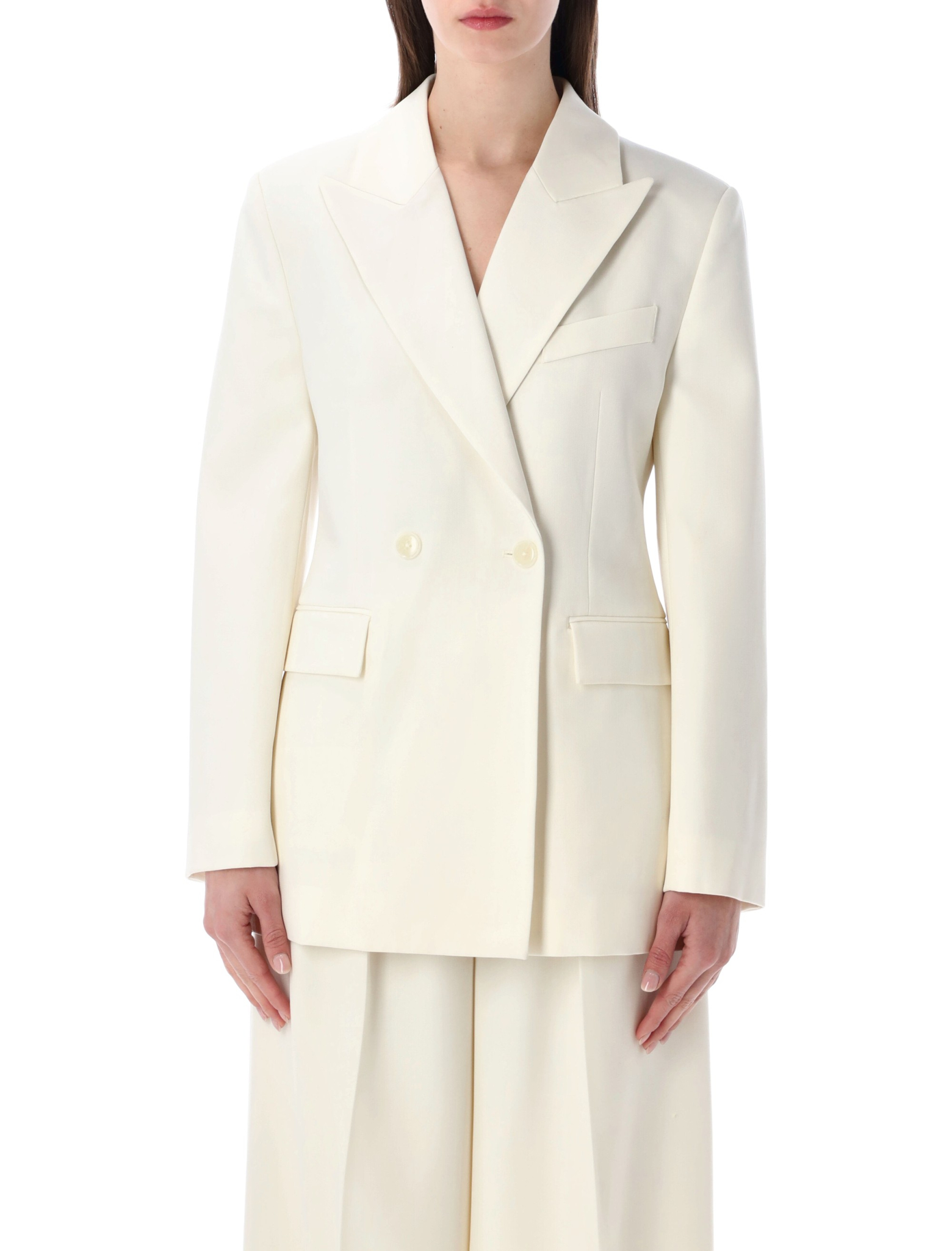 [Anine Bing] Jacket SS26 A0112170WHT02ECRU