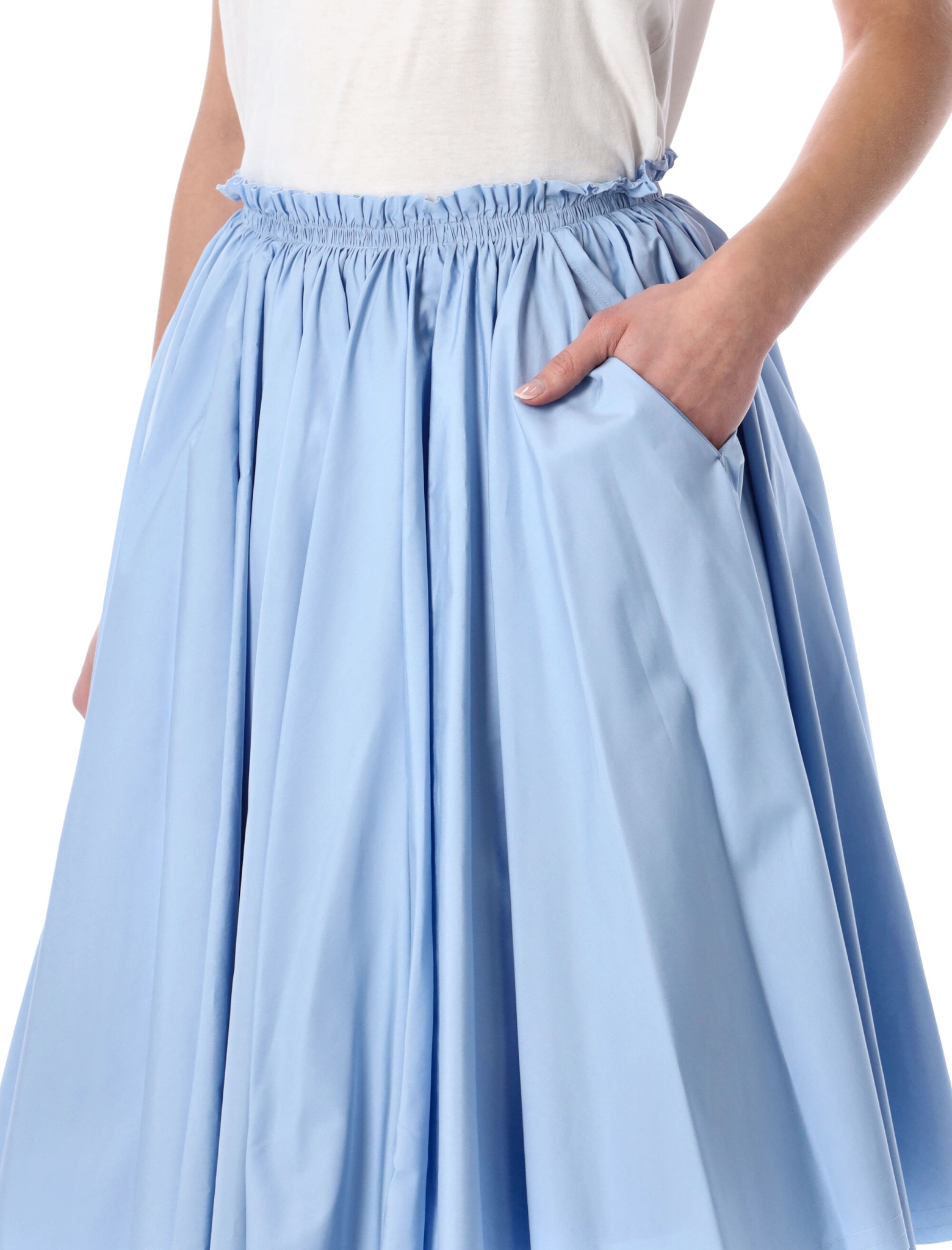 [Ami Paris] Midi skirt SS26 FSK444CO0063484