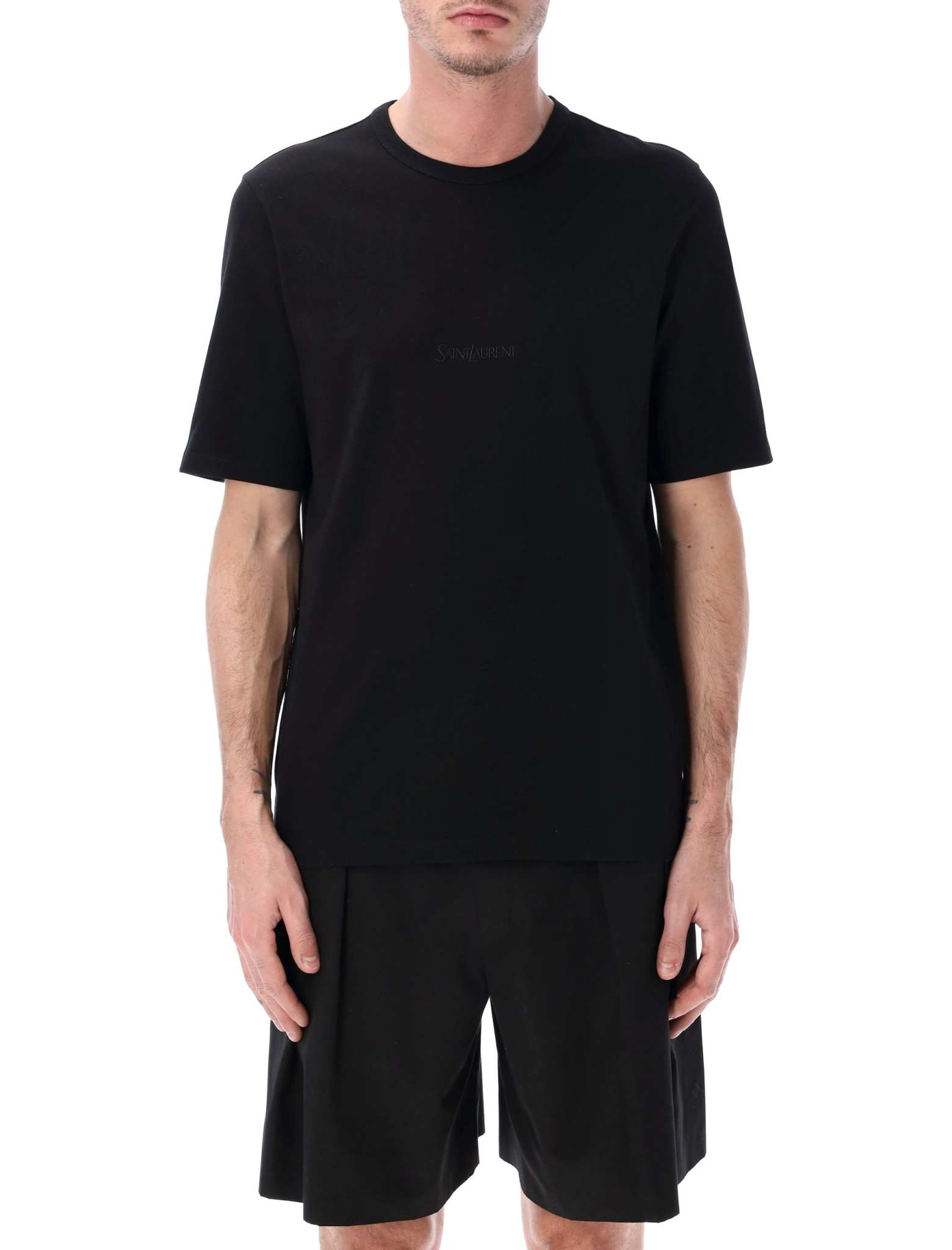 [Saint Laurent] T-shirts Short Sleeve SS26 857461Y37XE1000