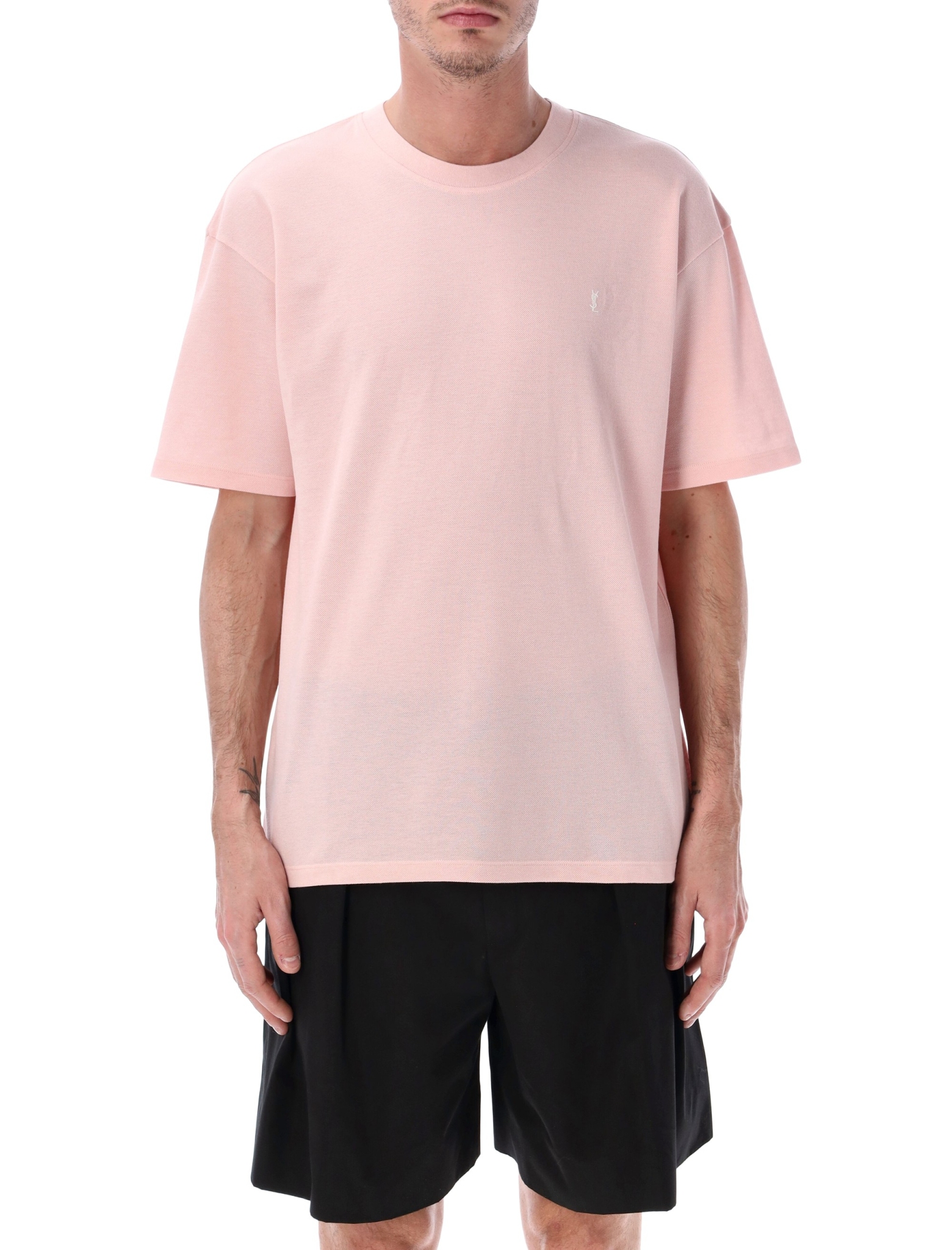 [Saint Laurent] T-shirts Short Sleeve SS26 832941Y37HC5631