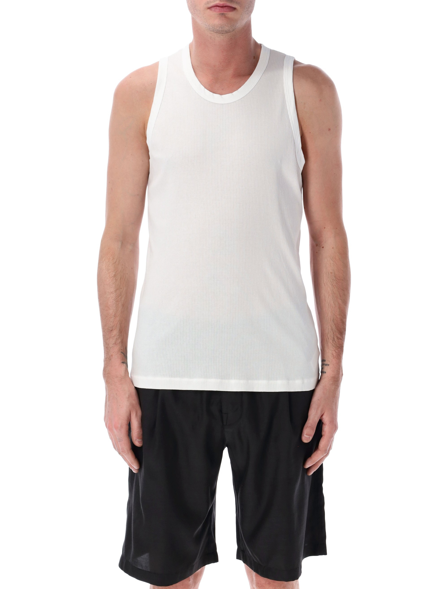 [JAMES PERSE] T-shirts Sleeveless SS26 MNL3633WHT