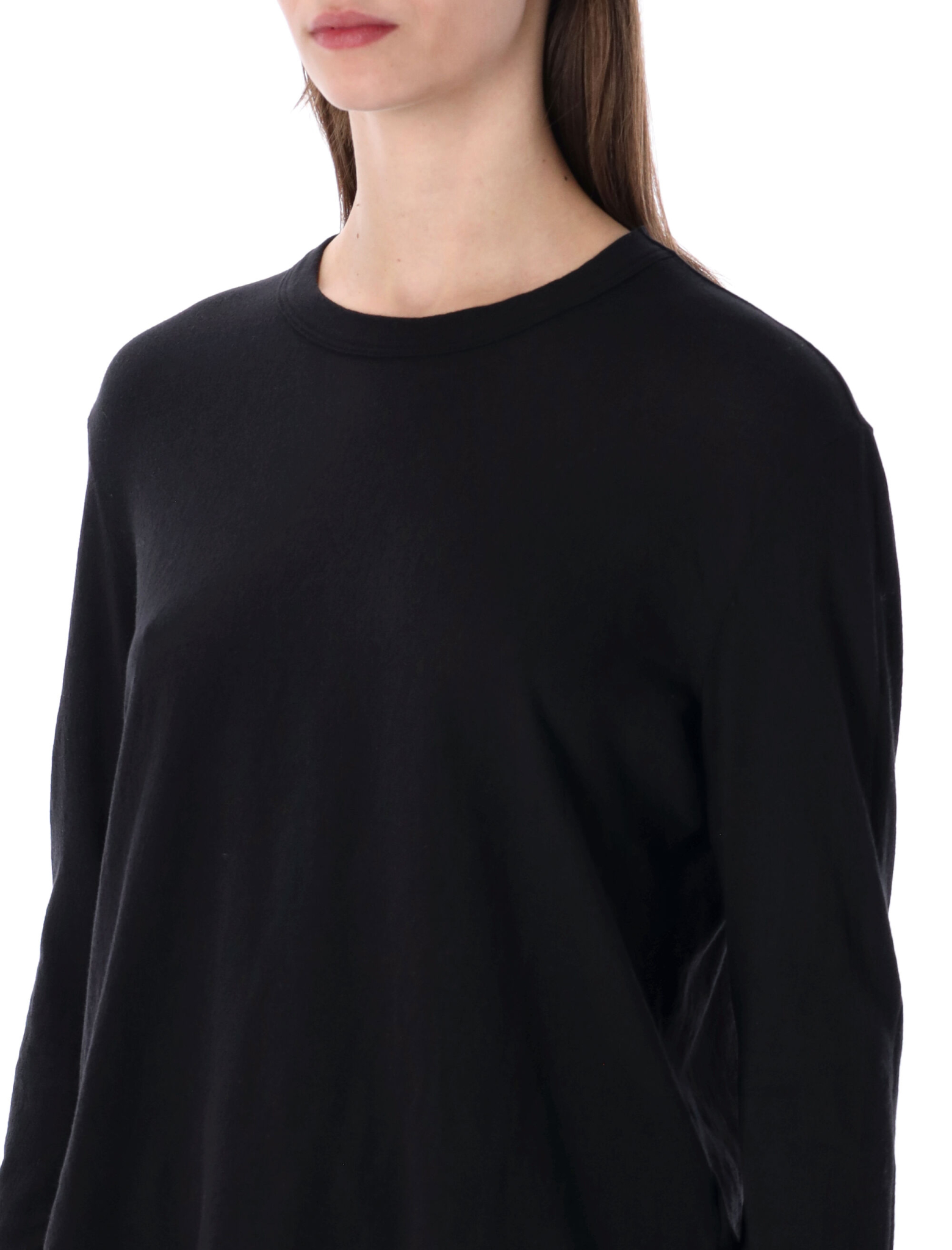 [JAMES PERSE] T-shirts Long Sleeve SS26 WUC3843BLK