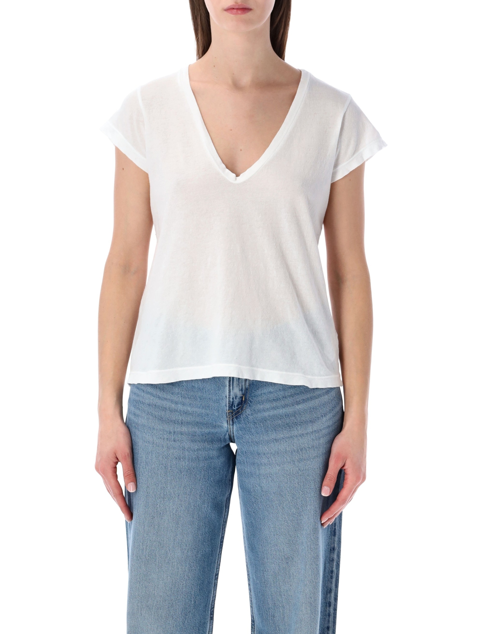 [JAMES PERSE] T-shirts Short Sleeve SS26 WUC3182WHT