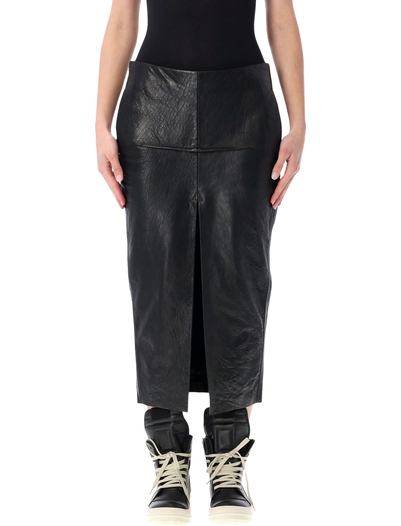 [Rick Owens] Midi skirt SS26 RP01F6385LBE09