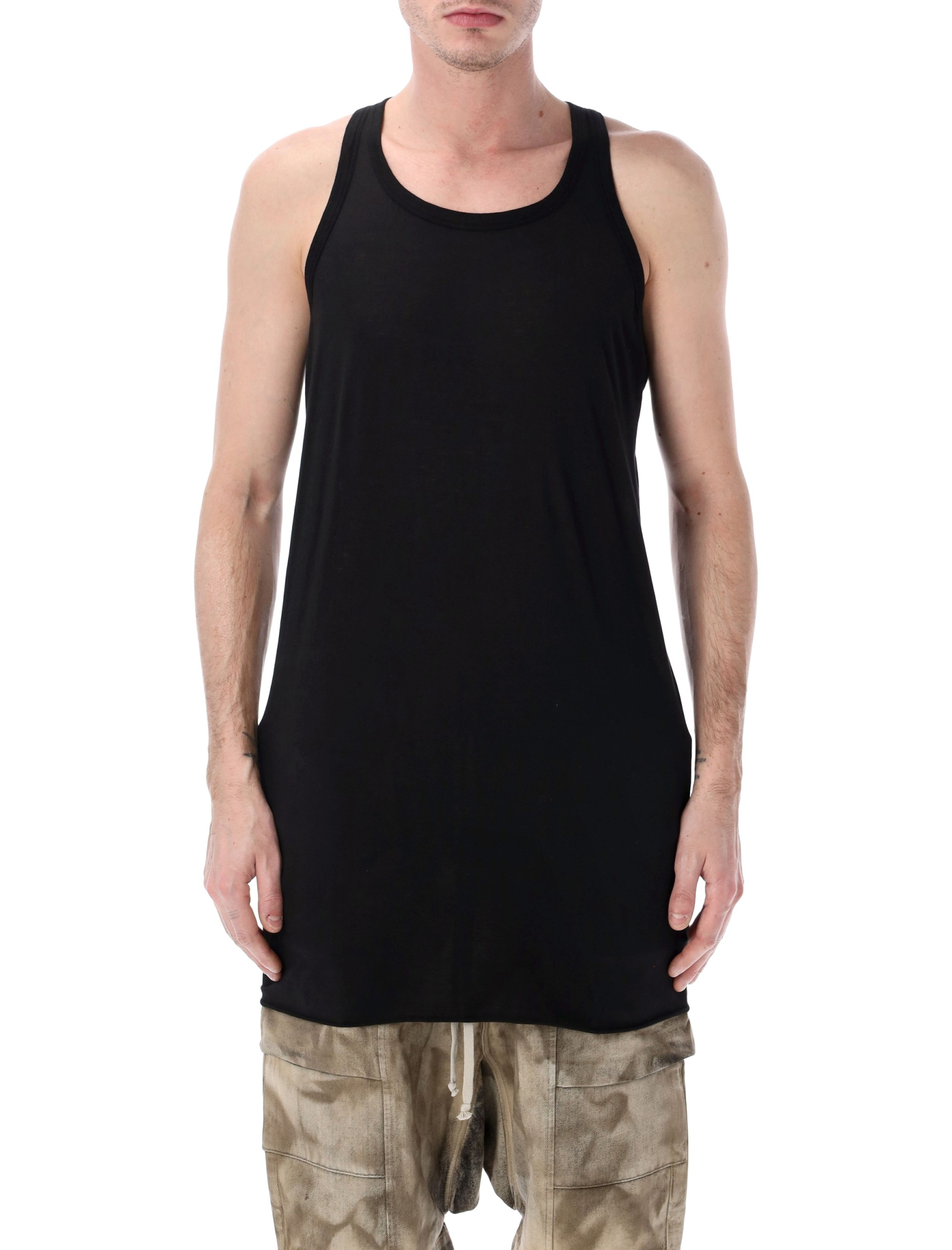 [RICK OWENS DRKSHDW] T-shirts Sleeveless SS26 DU01F4169BH09