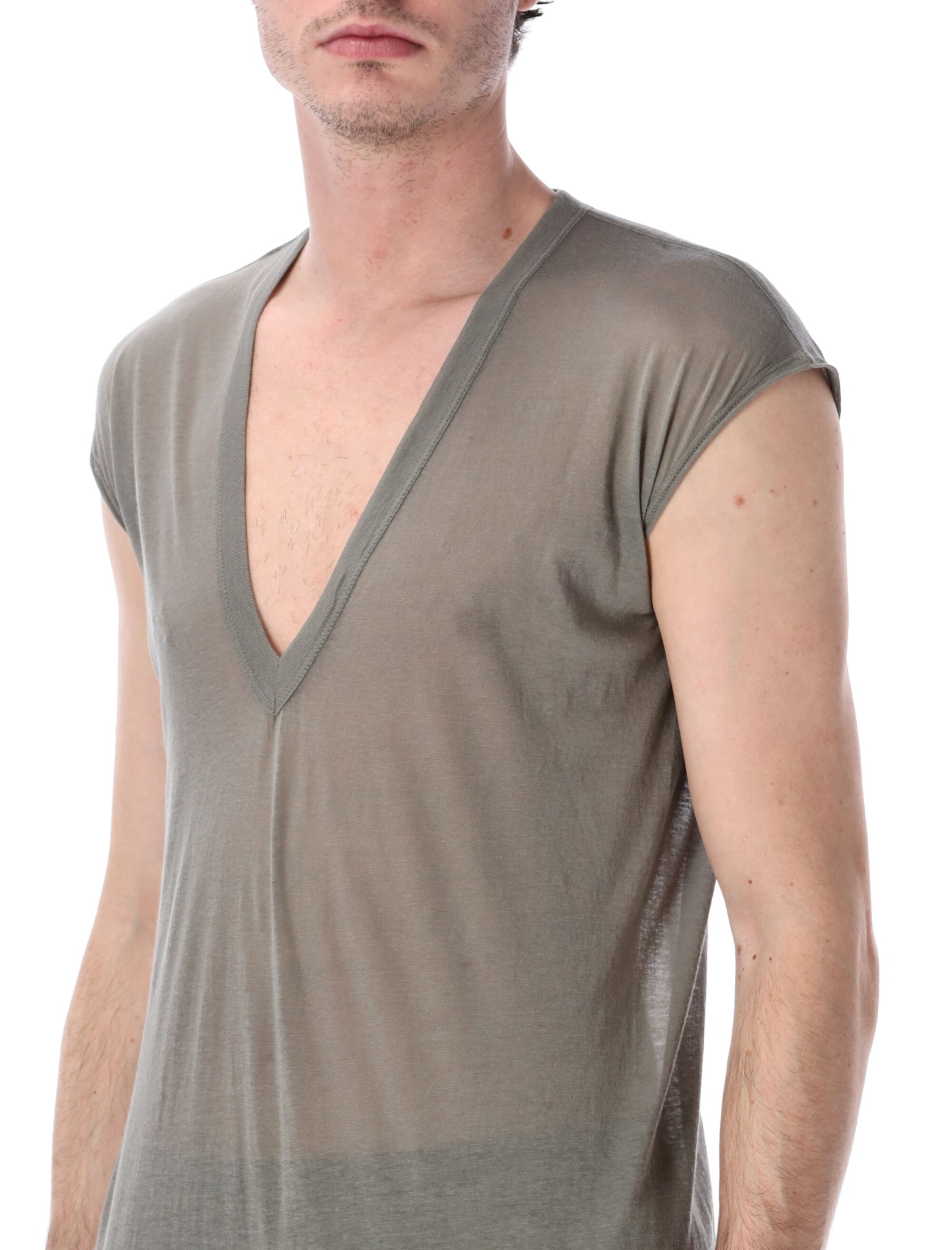 [Rick Owens] T-shirts Sleeveless SS26 RU01F2233UC35