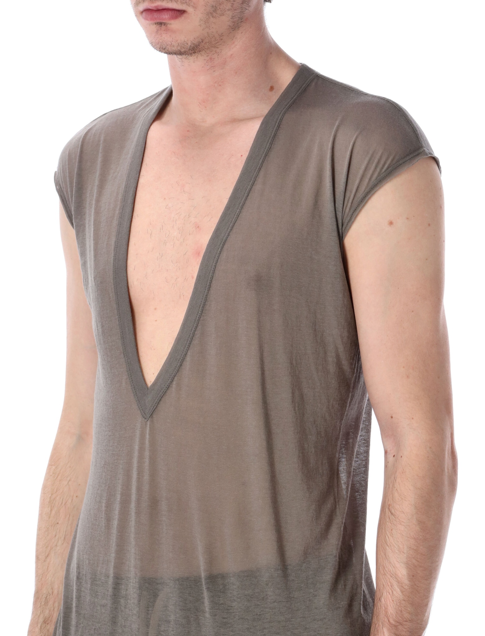 [Rick Owens] T-shirts Sleeveless SS26 RU01F2157UC34