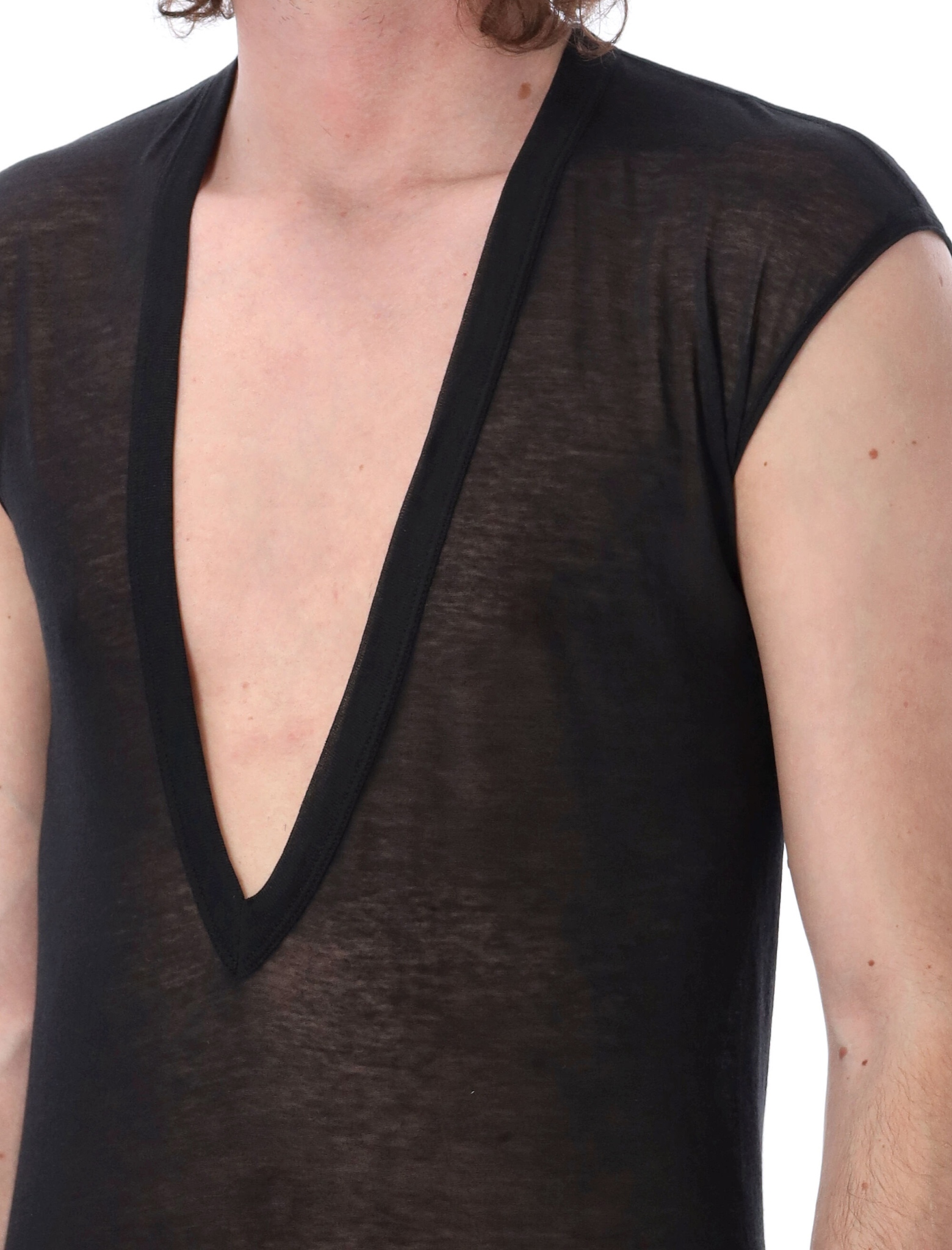 [Rick Owens] T-shirts Sleeveless SS26 RU01F2157UC09