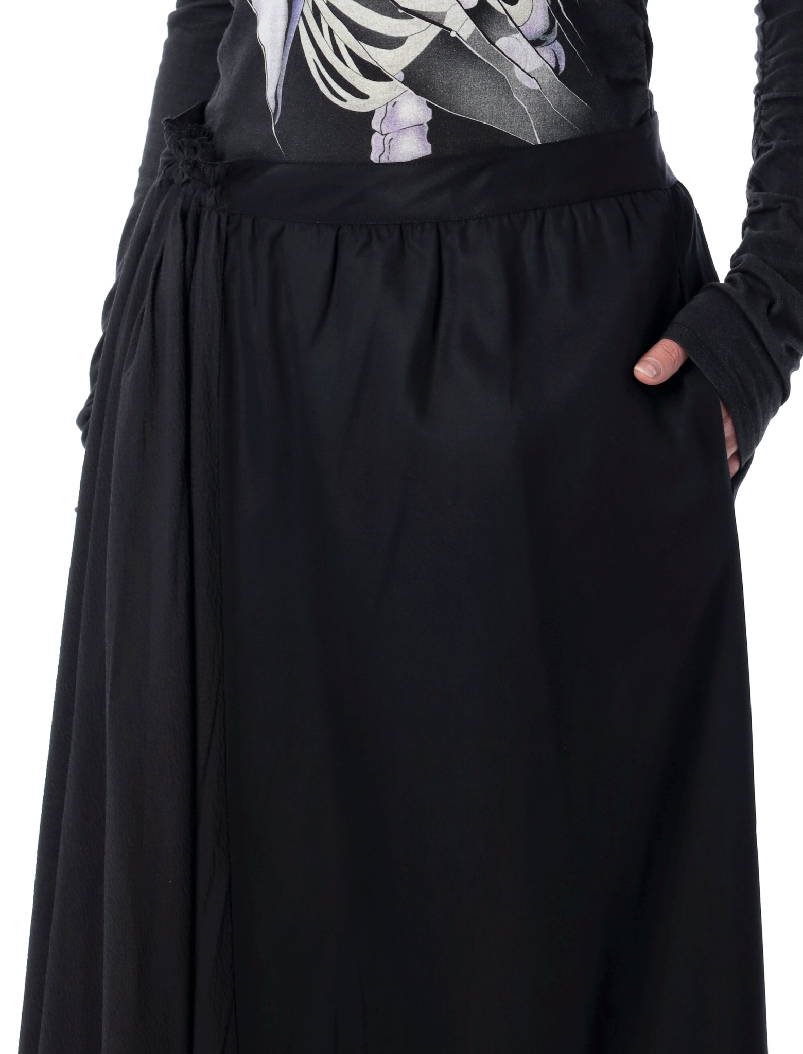 [Our Legacy] Long skirt SS26 W2264BDBBLACK