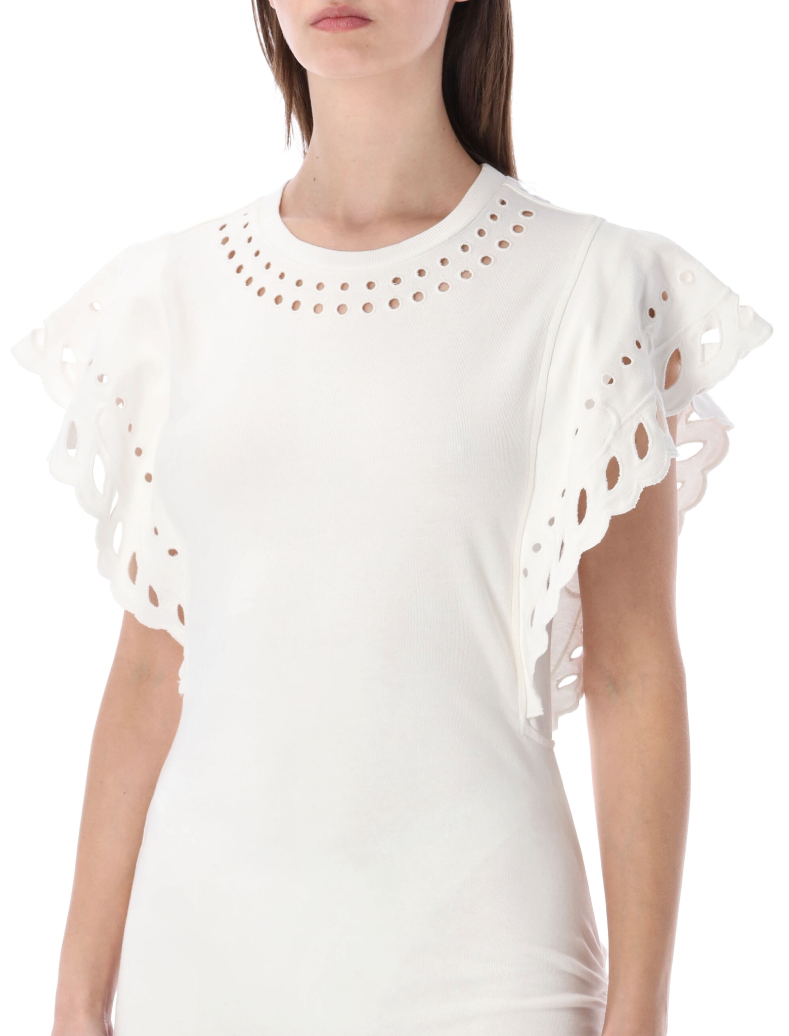 [Marant Etoile] Short sleeve dress SS26 RO1016FAD1N08E23EC