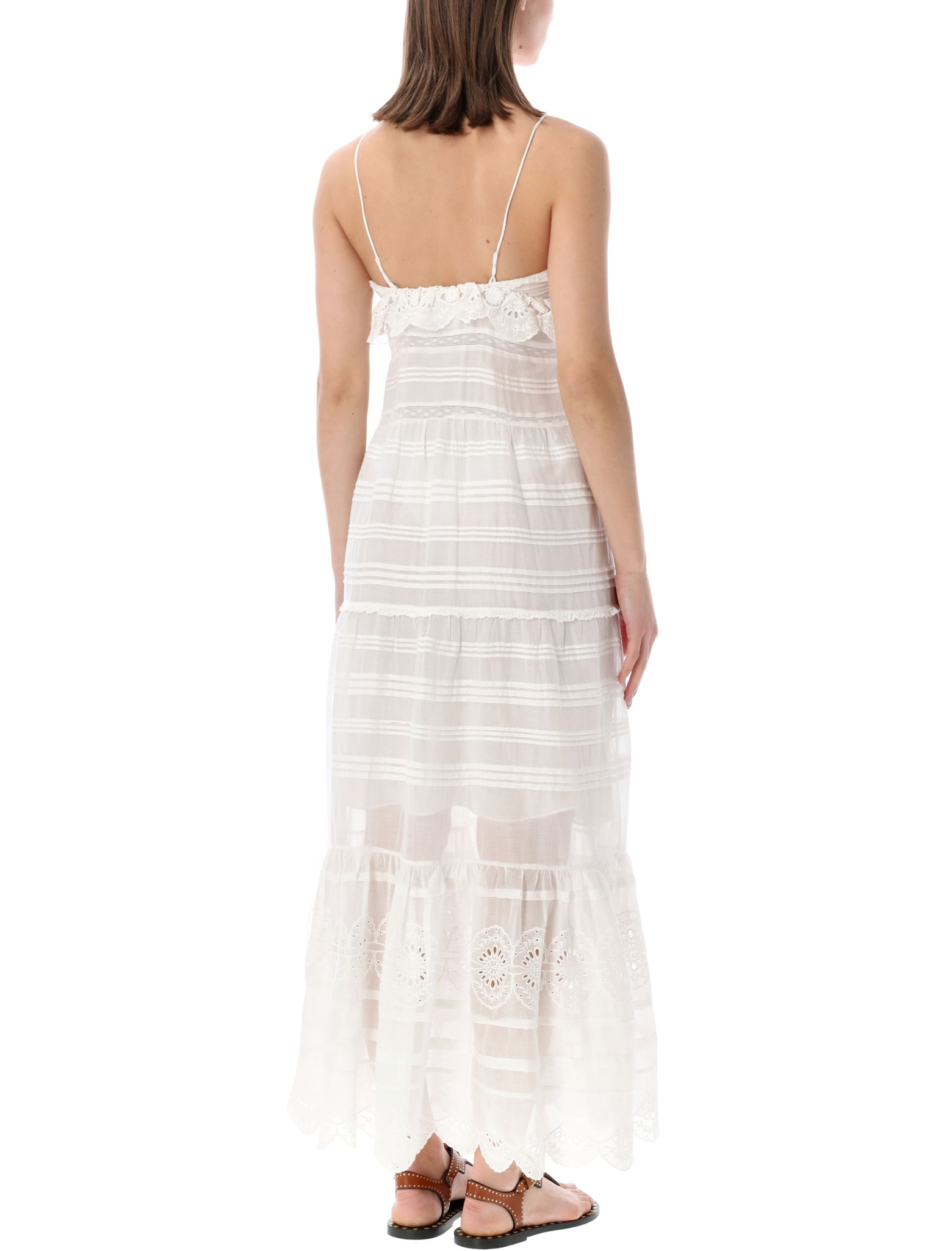[Marant Etoile] Sleeveless dress SS26 RO0951FAD1J05E20WH