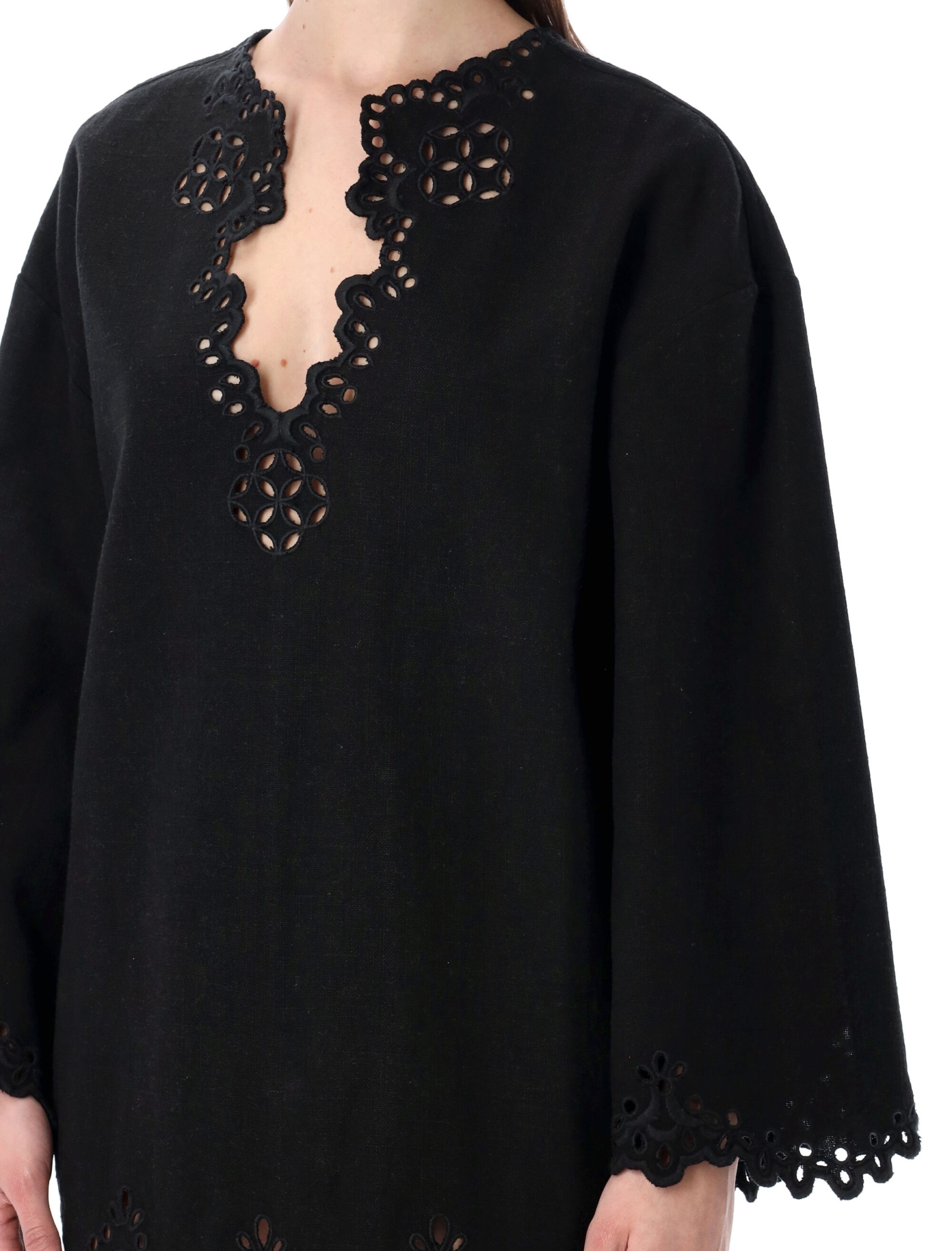 [Marant Etoile] Long sleeve dress SS26 RO0653FBD1J04E02FK
