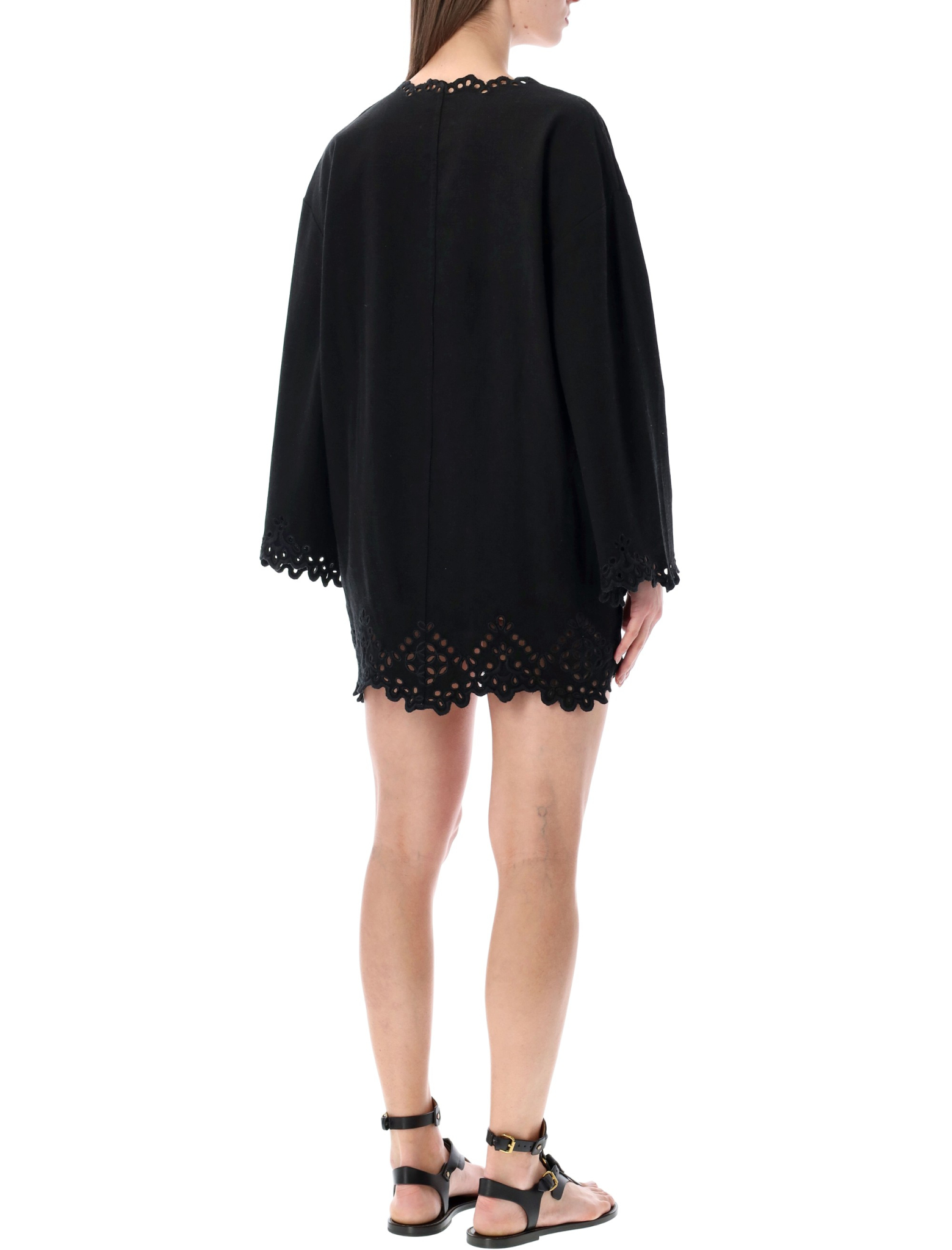 [Marant Etoile] Long sleeve dress SS26 RO0653FBD1J04E02FK