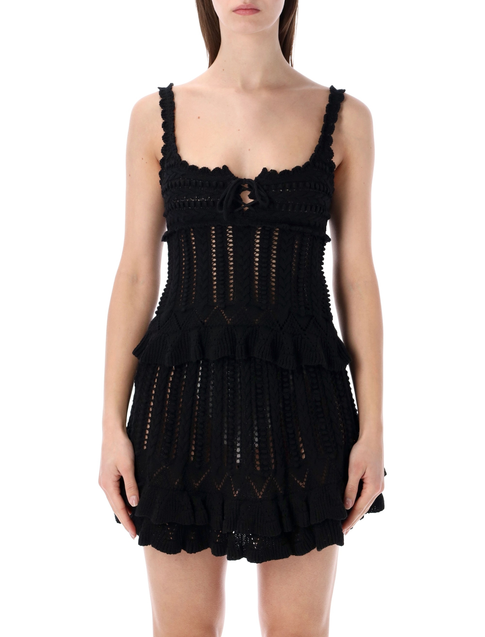[Marant Etoile] Tank top SS26 PU0854FAD1L04E01BK