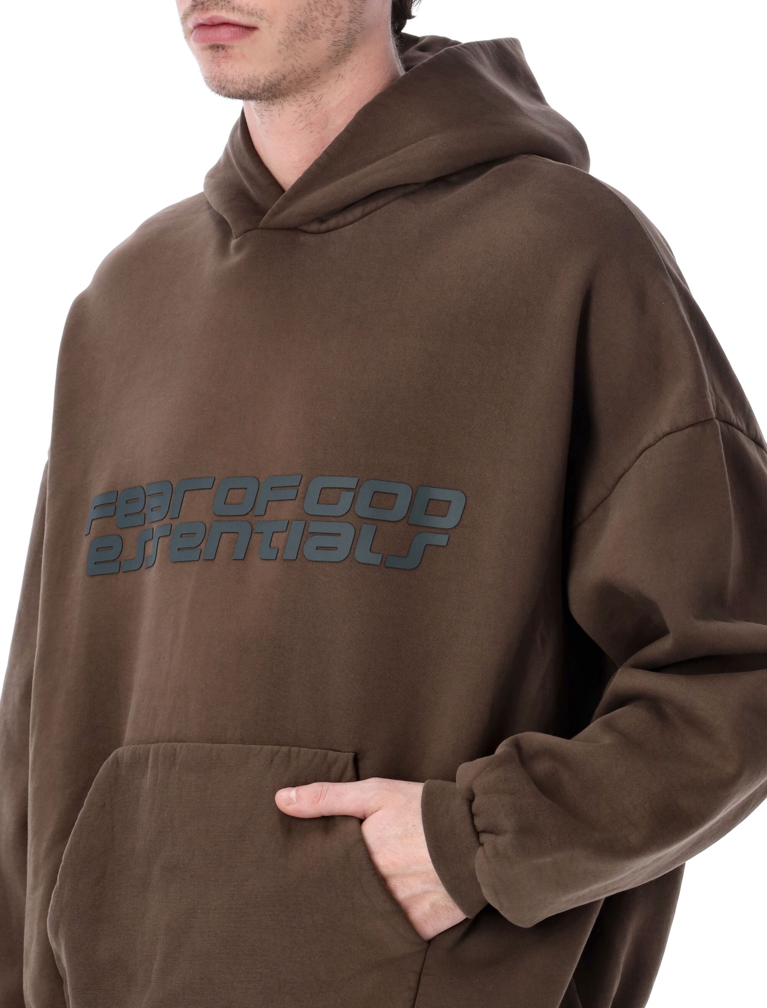 [Fear Of God Essentials] Hoodie SS26 192HO256563FBROWN