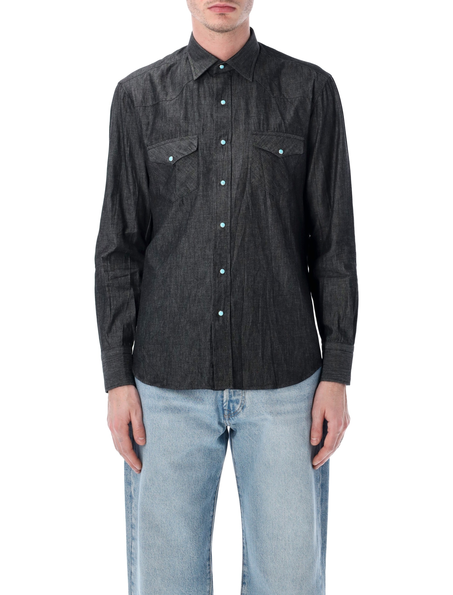 [SALVATORE PICCOLO] Shirts Long Sleeve SS26 TEXANAOR1930