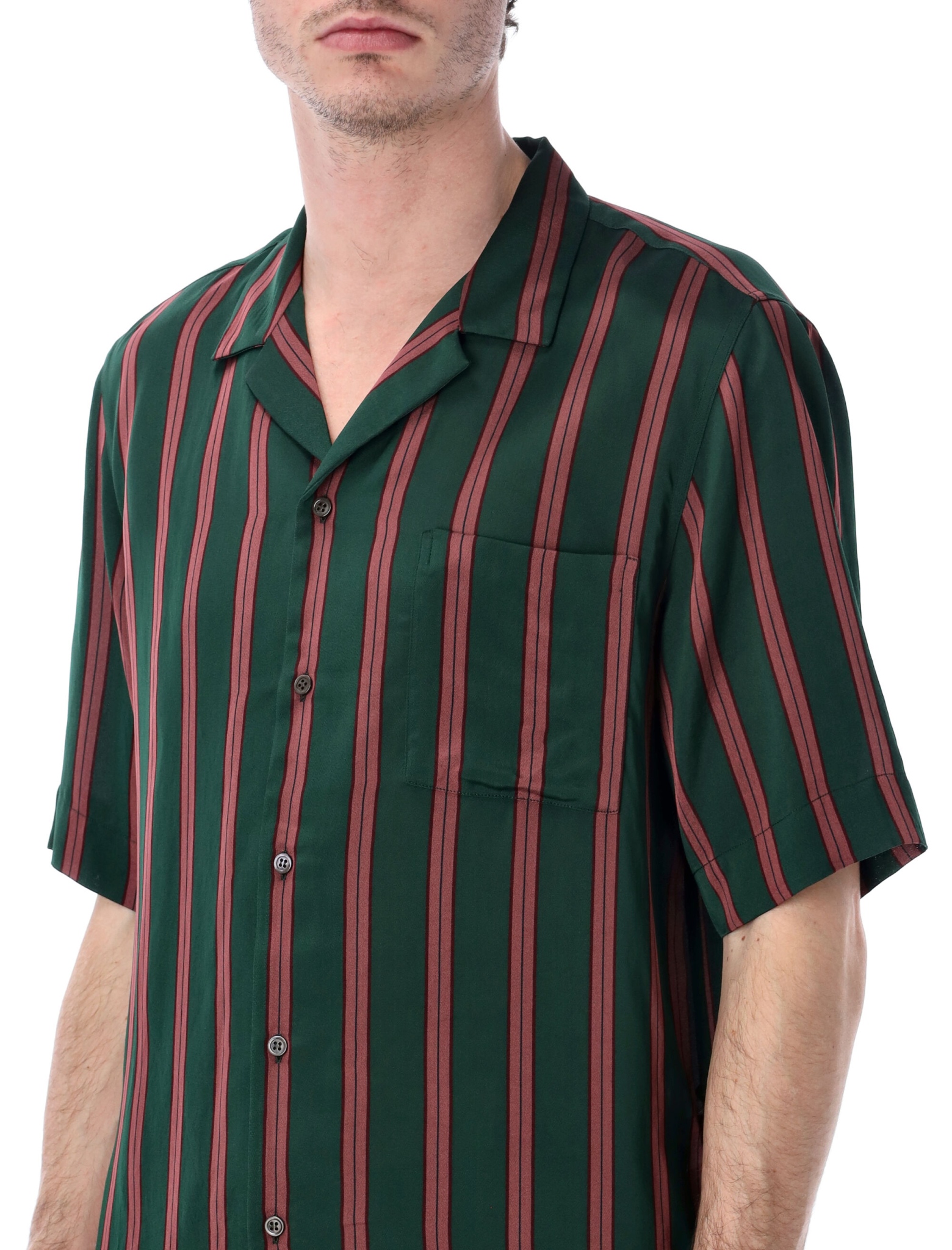 [DRIES VAN NOTEN] Shirts Short Sleeve SS26 0207423351605