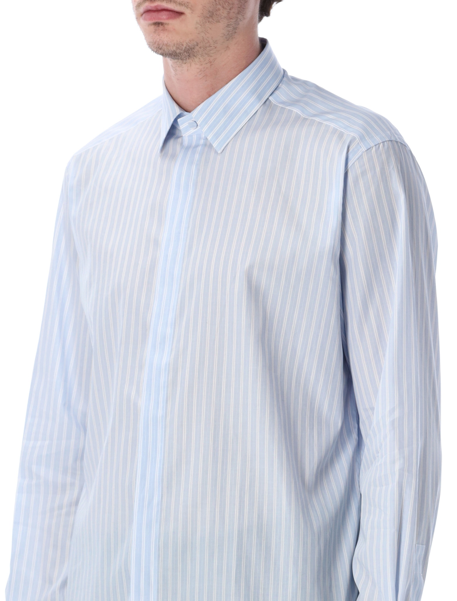 [Tom Ford] Shirts Long Sleeve SS26 HRVF01C0026UWB