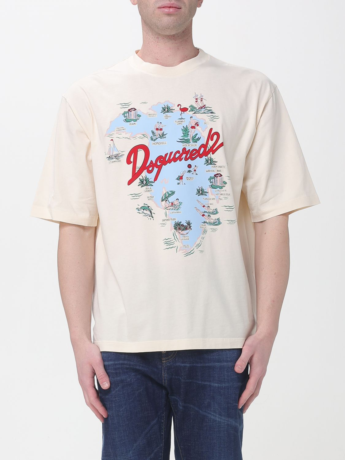 [Dsquared2] T-shirts Short Sleeve SS26 S71GD1643D20020 103