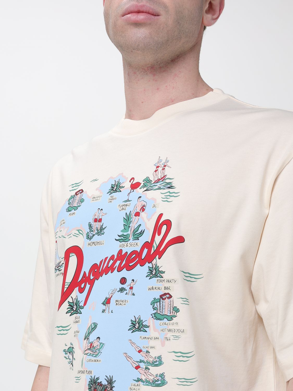 [Dsquared2] T-shirts Short Sleeve SS26 S71GD1643D20020 103