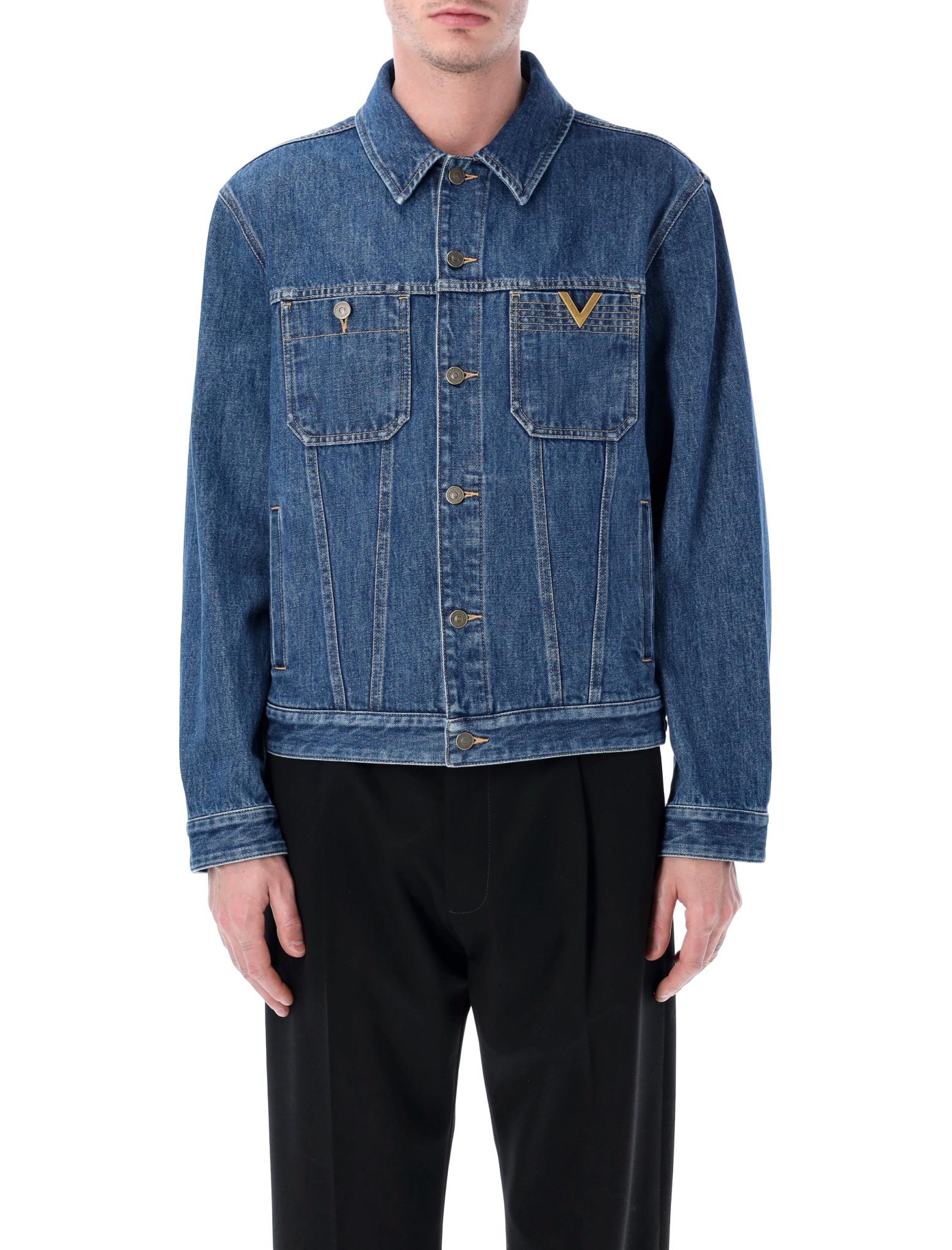 [Valentino Garavani] Denim jacket SS26 8V3DC14FB6M558
