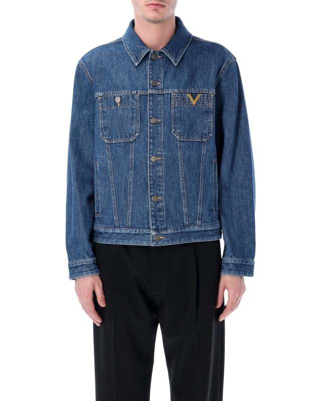[Valentino Garavani] Denim jacket SS26 8V3DC14FB6M558