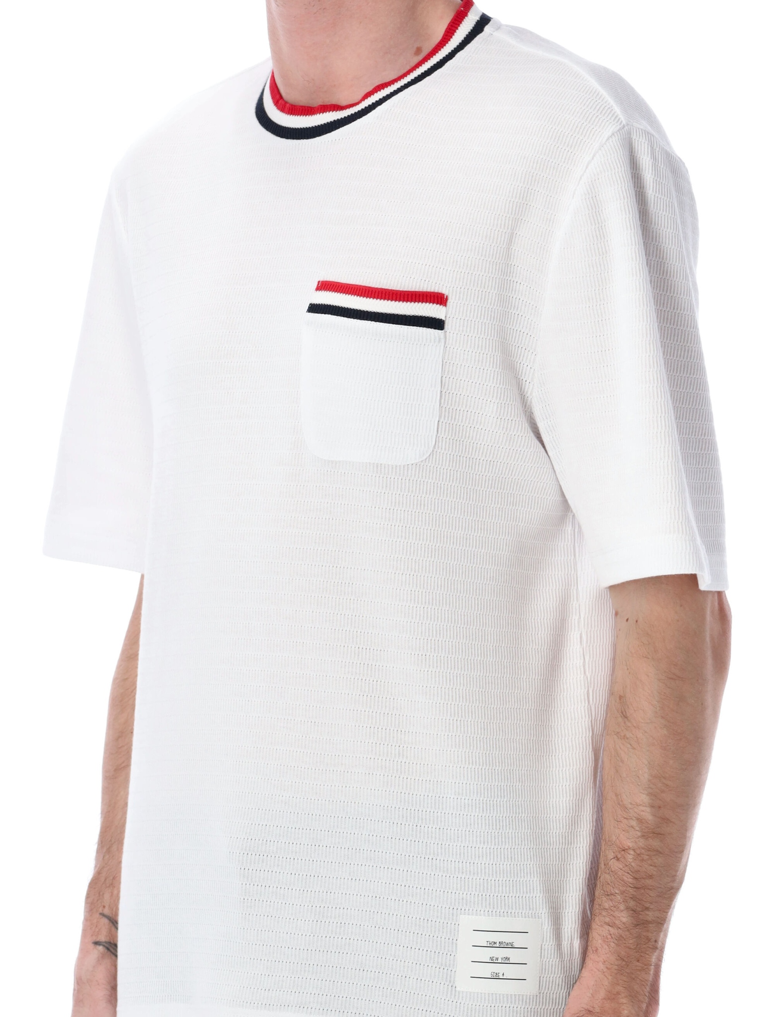 [Thom Browne] T-shirts Short Sleeve SS26 MJS259AJ0153100