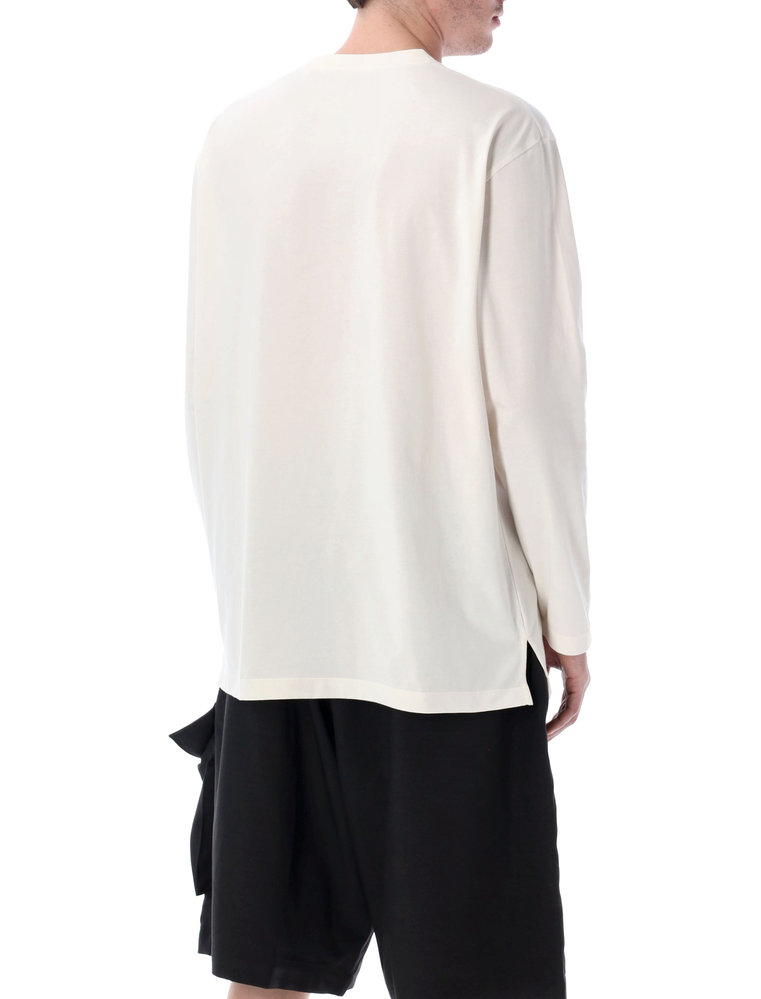 [Y - 3] T-shirts Long Sleeve SS26 KQ9777WHT
