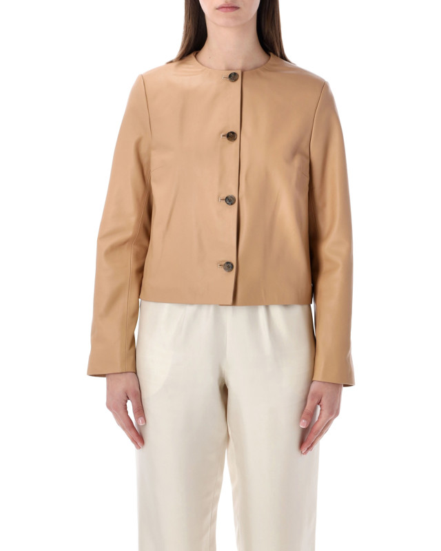 [LOULOU] Leather Jacket SS26 RAHOSIENNA