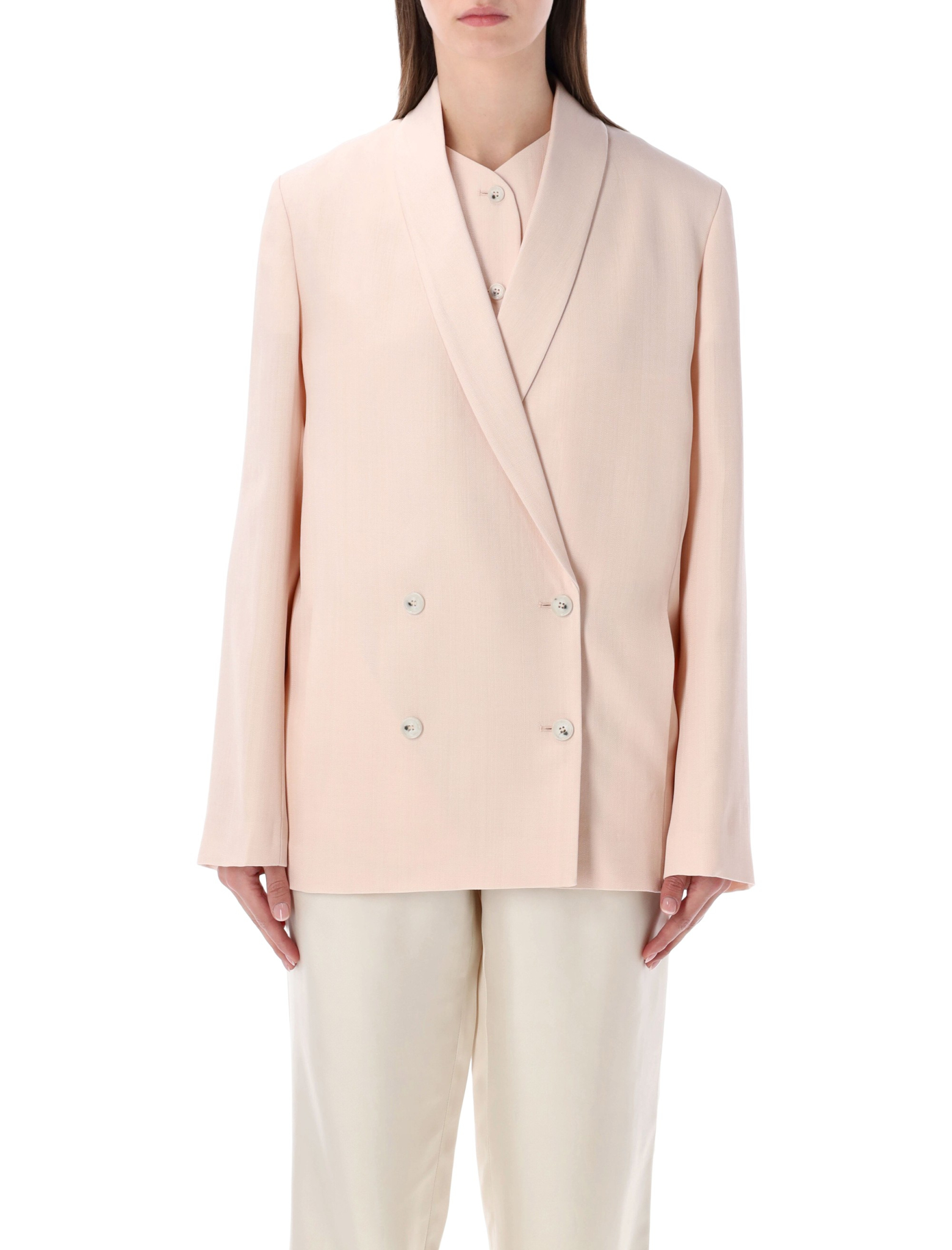 [LOULOU] Blazer SS26 MINKALIGHT PINK