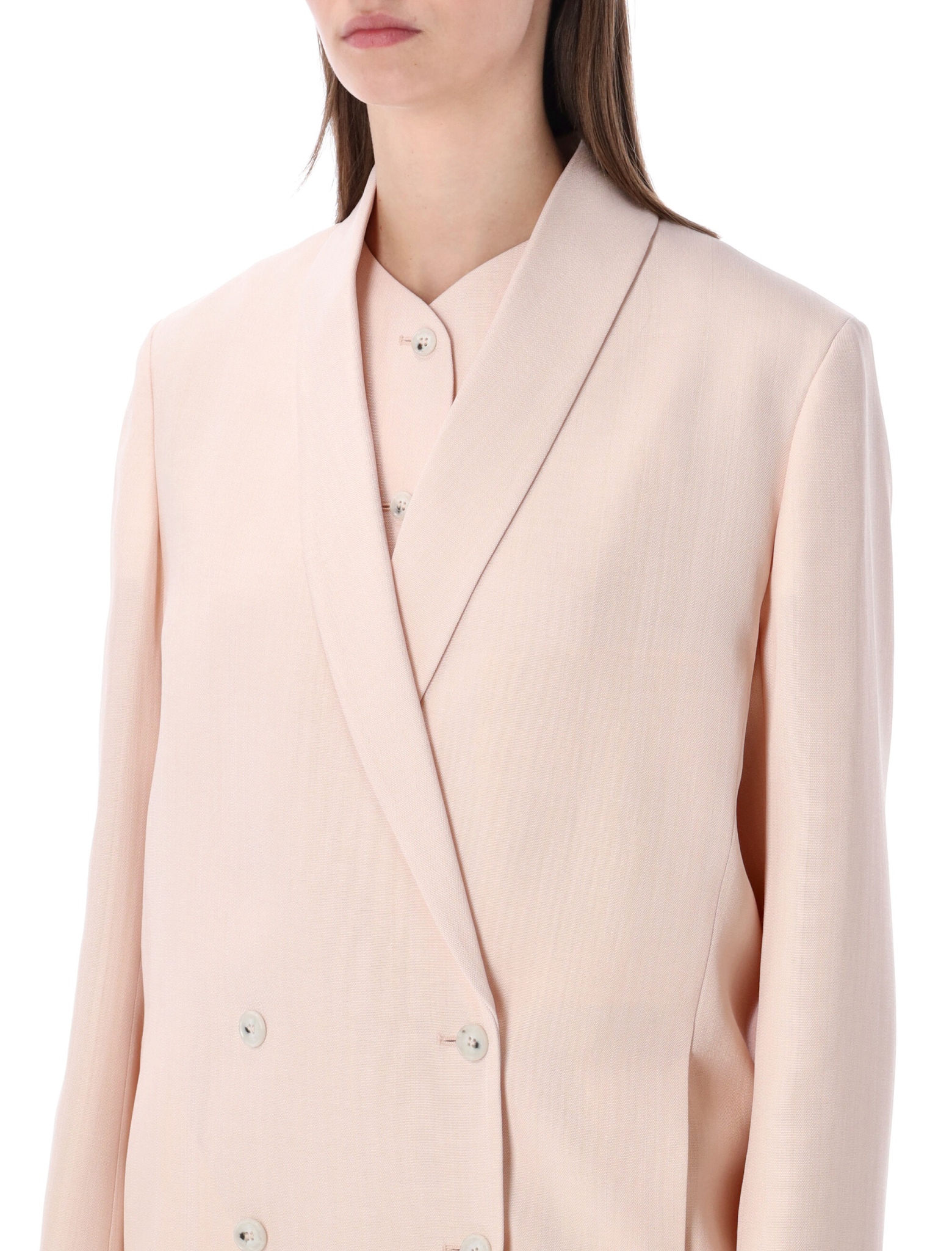 [LOULOU] Blazer SS26 MINKALIGHT PINK