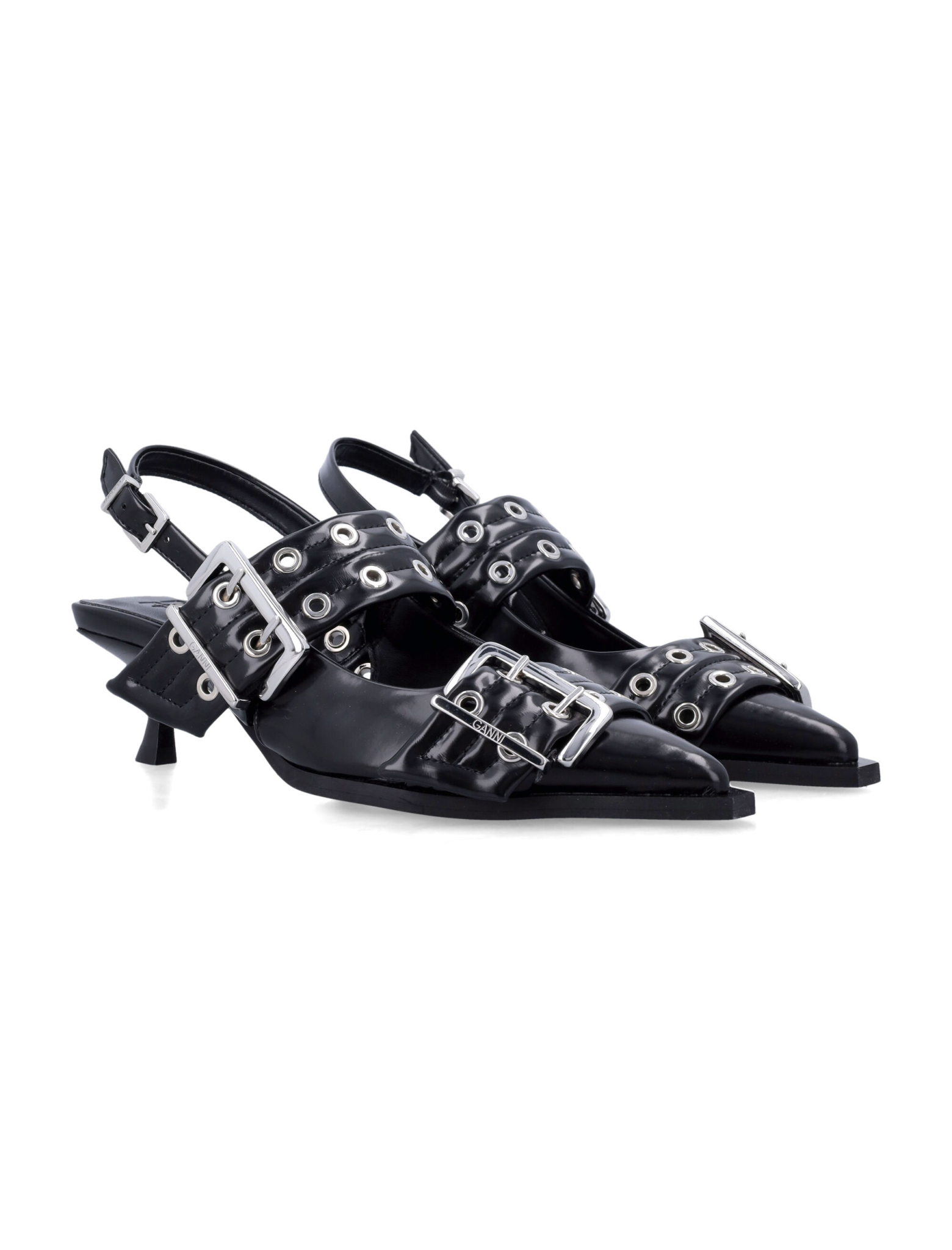 [GANNI] Flat shoes SS26 B102009211808099