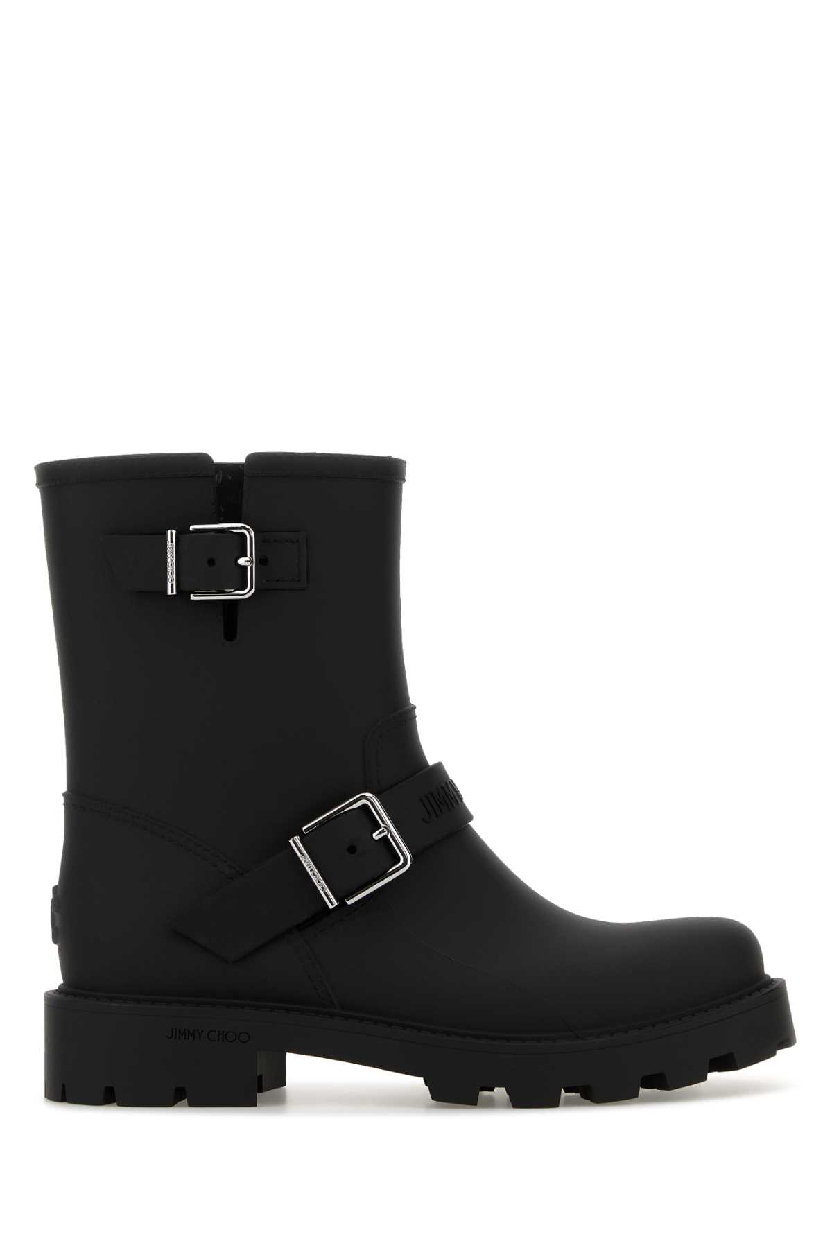 [Jimmy Choo] Boots FW26 BIKERRAINTPY BLACK