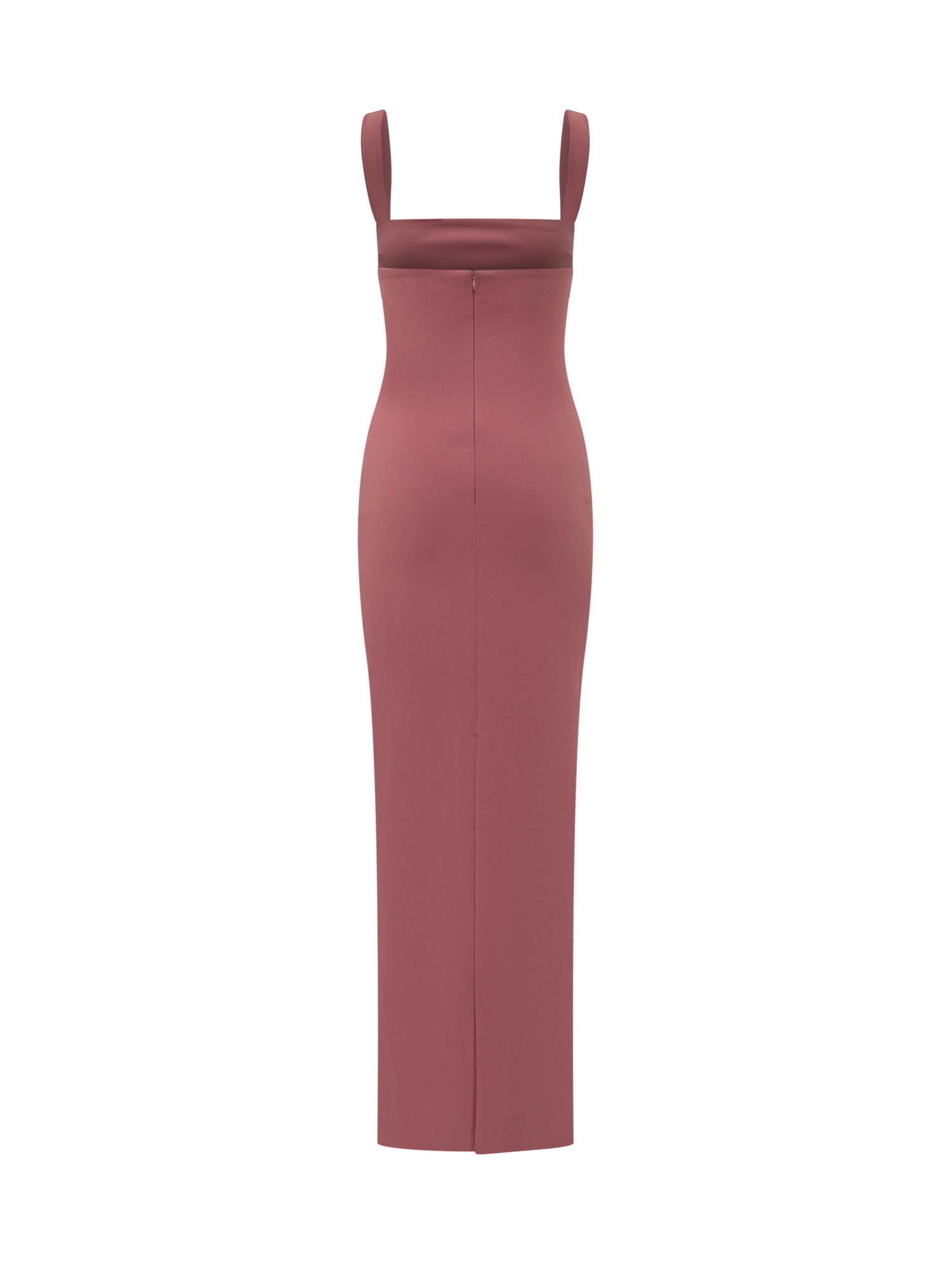 [Solace London] Sleeveless dress SS26 OS31079 DARKROSE