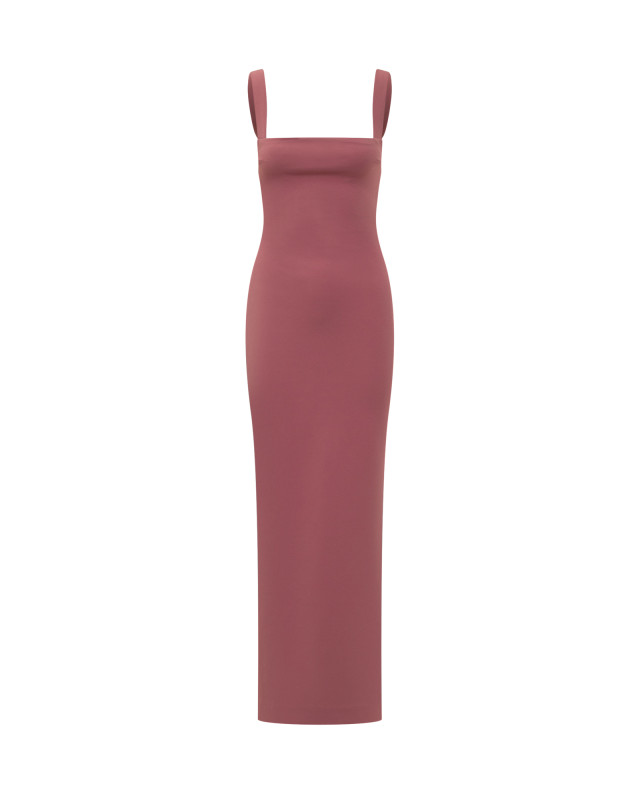 [Solace London] Sleeveless dress SS26 OS31079 DARKROSE