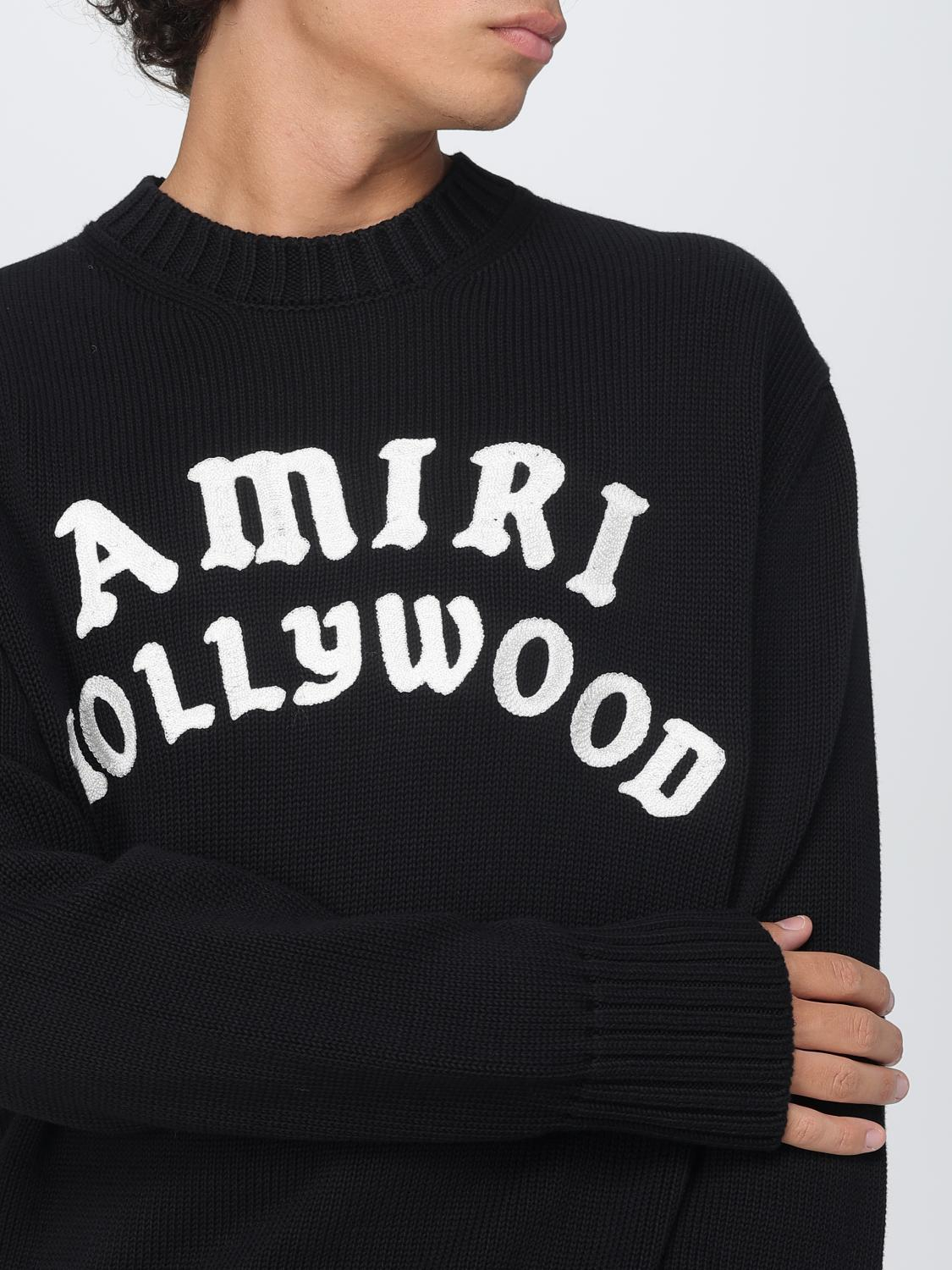 [Amiri] Knitwear FW25 AMKNCW1094 BLACK
