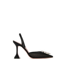 [Amina Muaddi] Sandals FW26 BEGUMMESHSLING BLA95CLHEE