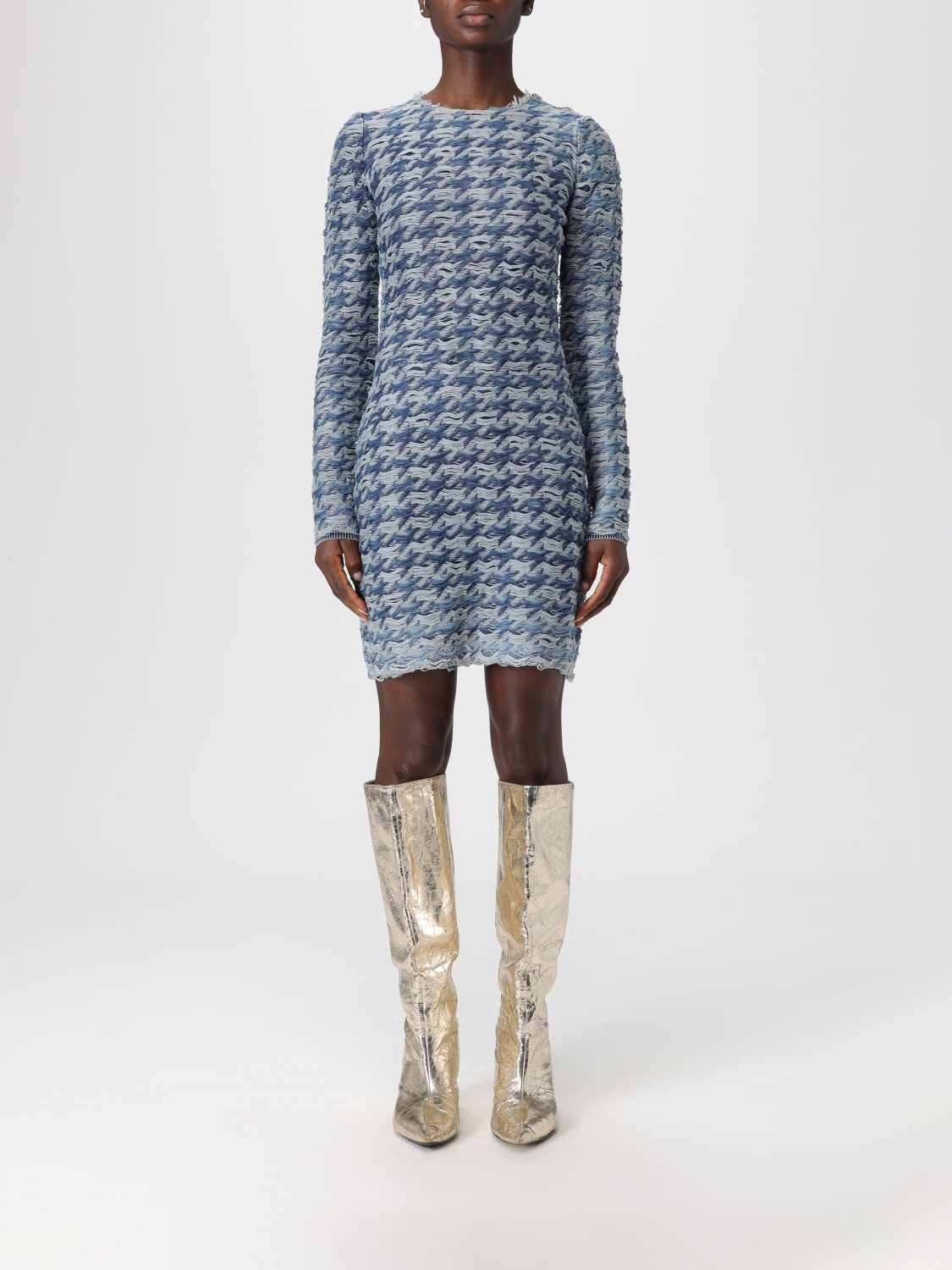 [Diesel] Long sleeve dress FW25 A214460EGCA 8ATA