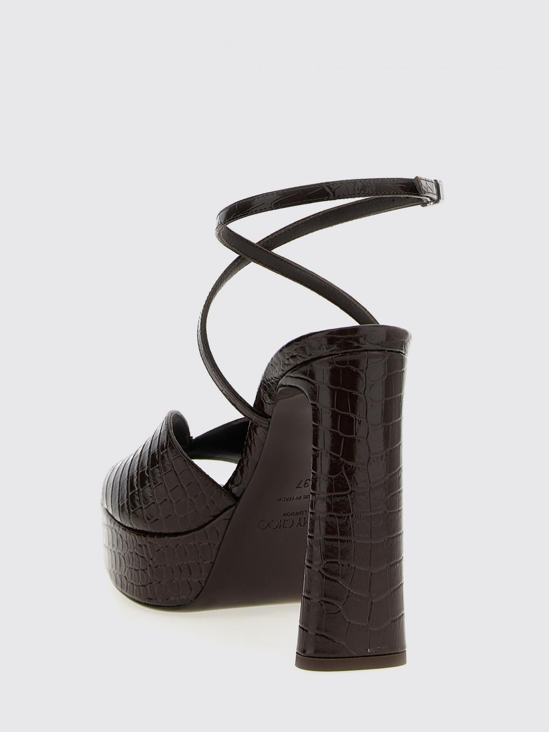[Jimmy Choo] Sandals FW25 KARLIPF125CCL CHOCOLATE