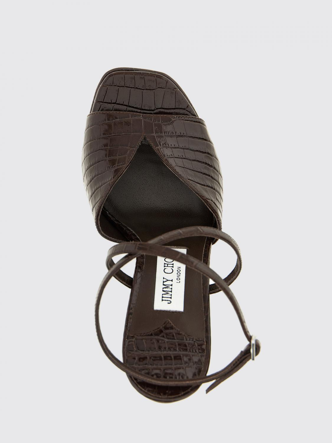 [Jimmy Choo] Sandals FW25 KARLIPF125CCL CHOCOLATE