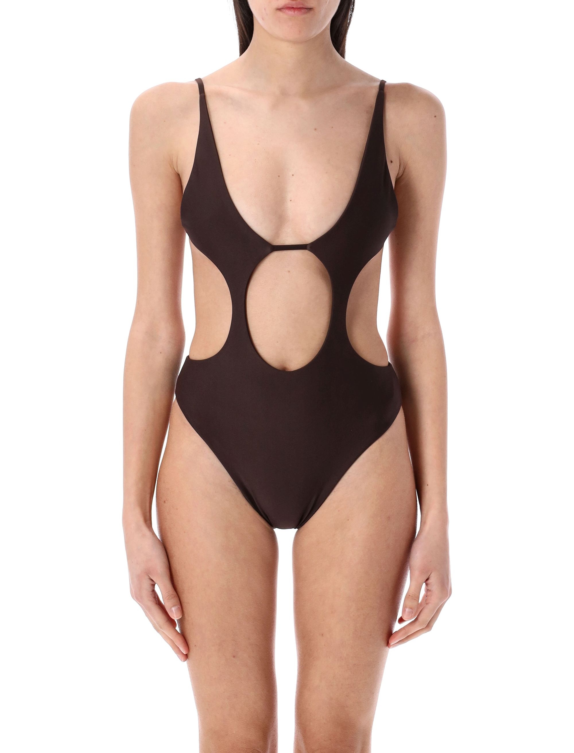 [SWIM BY DI] Monokini SS26 RIVIERACHOCOLATE