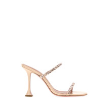 [Amina Muaddi] Pumps FW26 GIGISLIPPER95 PEARLYGOLD