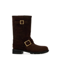[Jimmy Choo] Boots FW26 BIKERMIDSVV CHOCOLATE