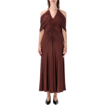 [SELF PORTRAIT] Sleeveless dress SS26 SS26161MBRBROWN